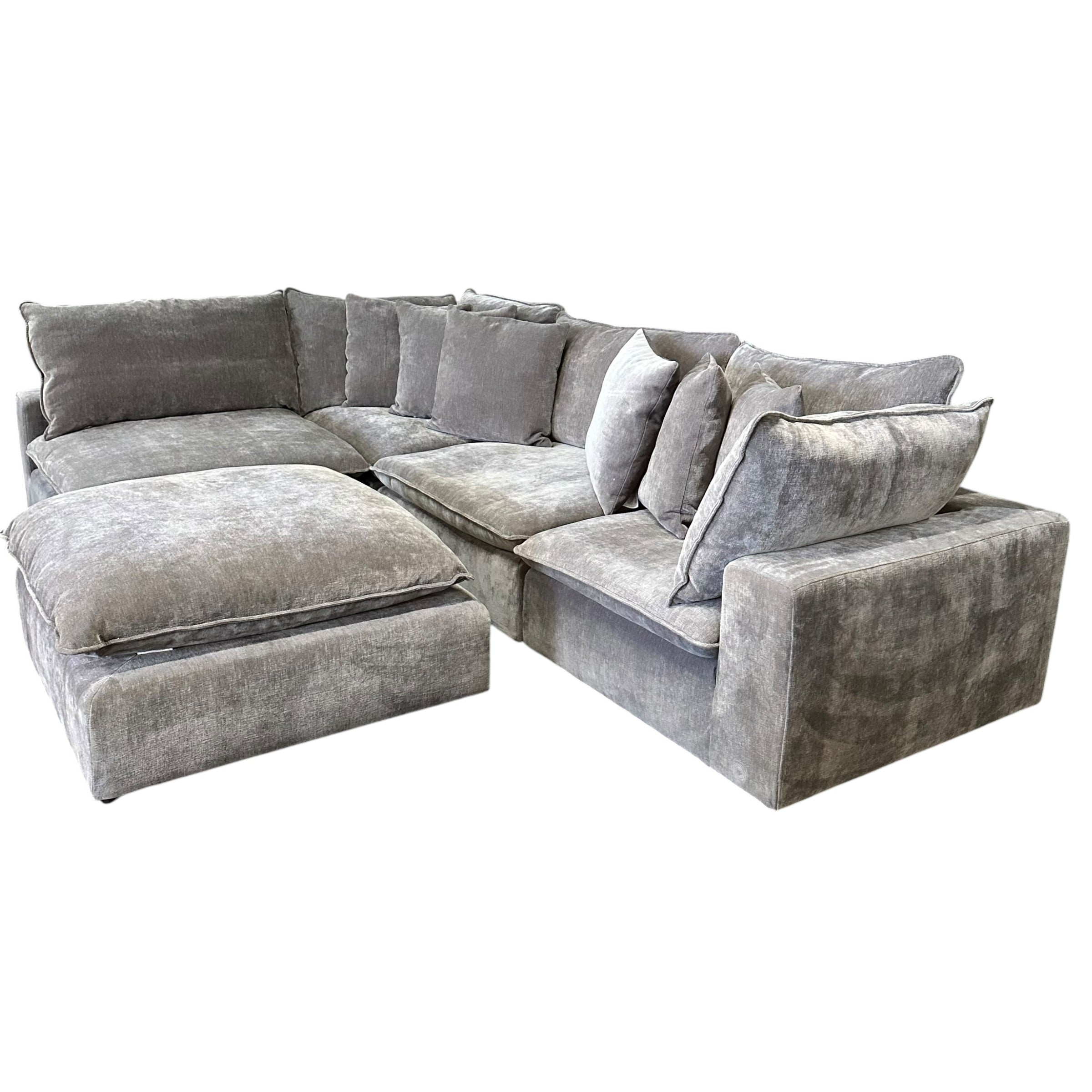 5 Pc Modular Cloud Sectional Sofa