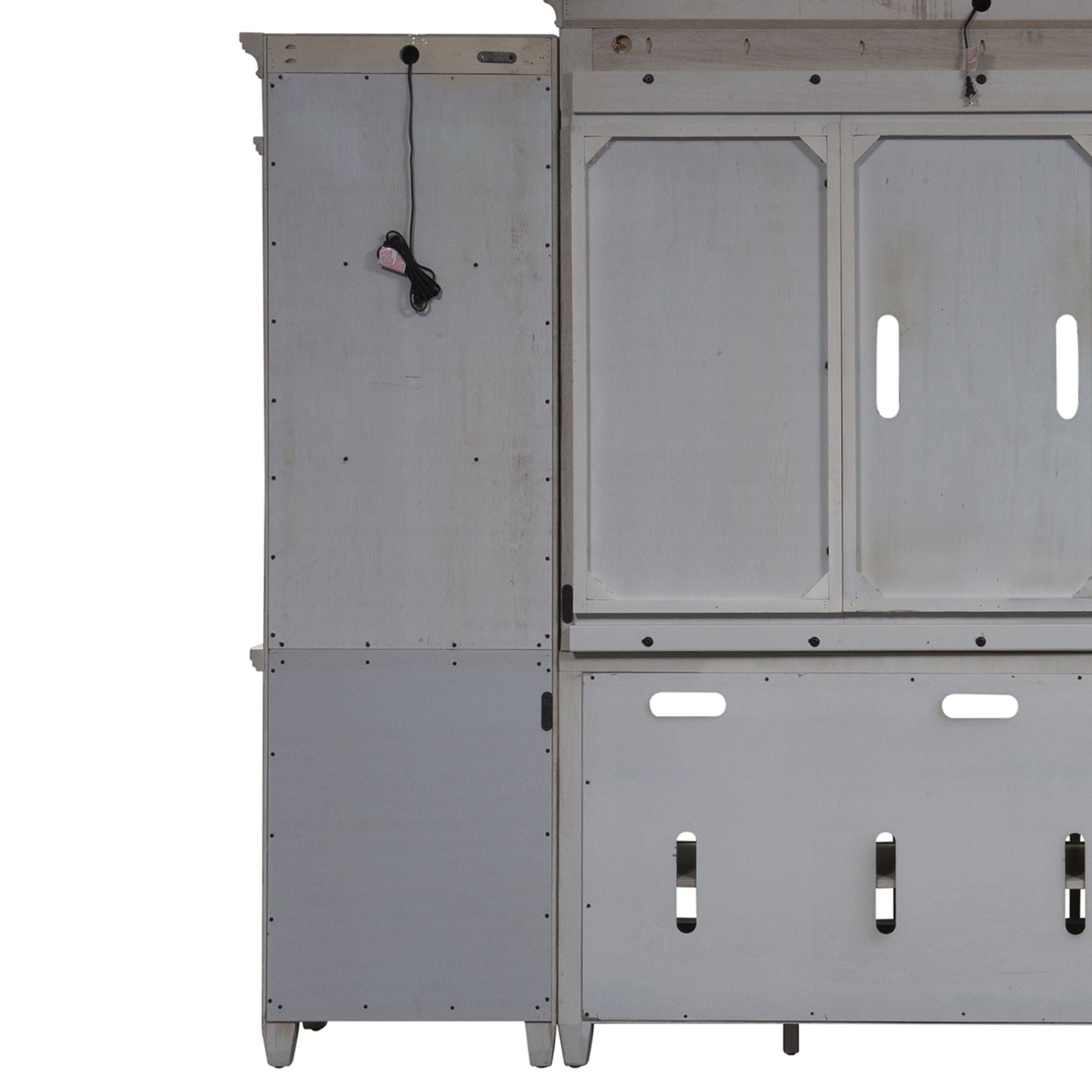 Heartland - Right Pier - Antique White / Tobacco Tops