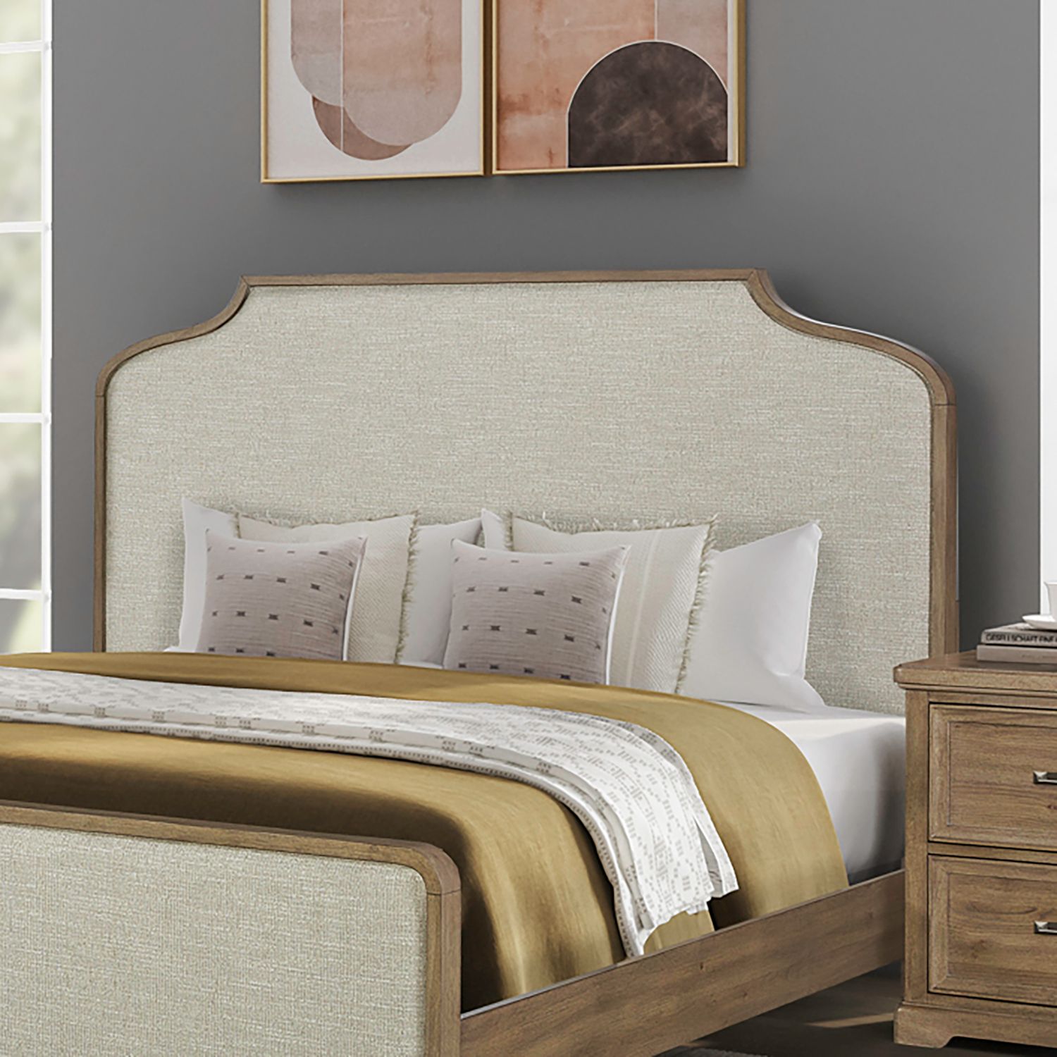 Queen Uph Panel Headboard