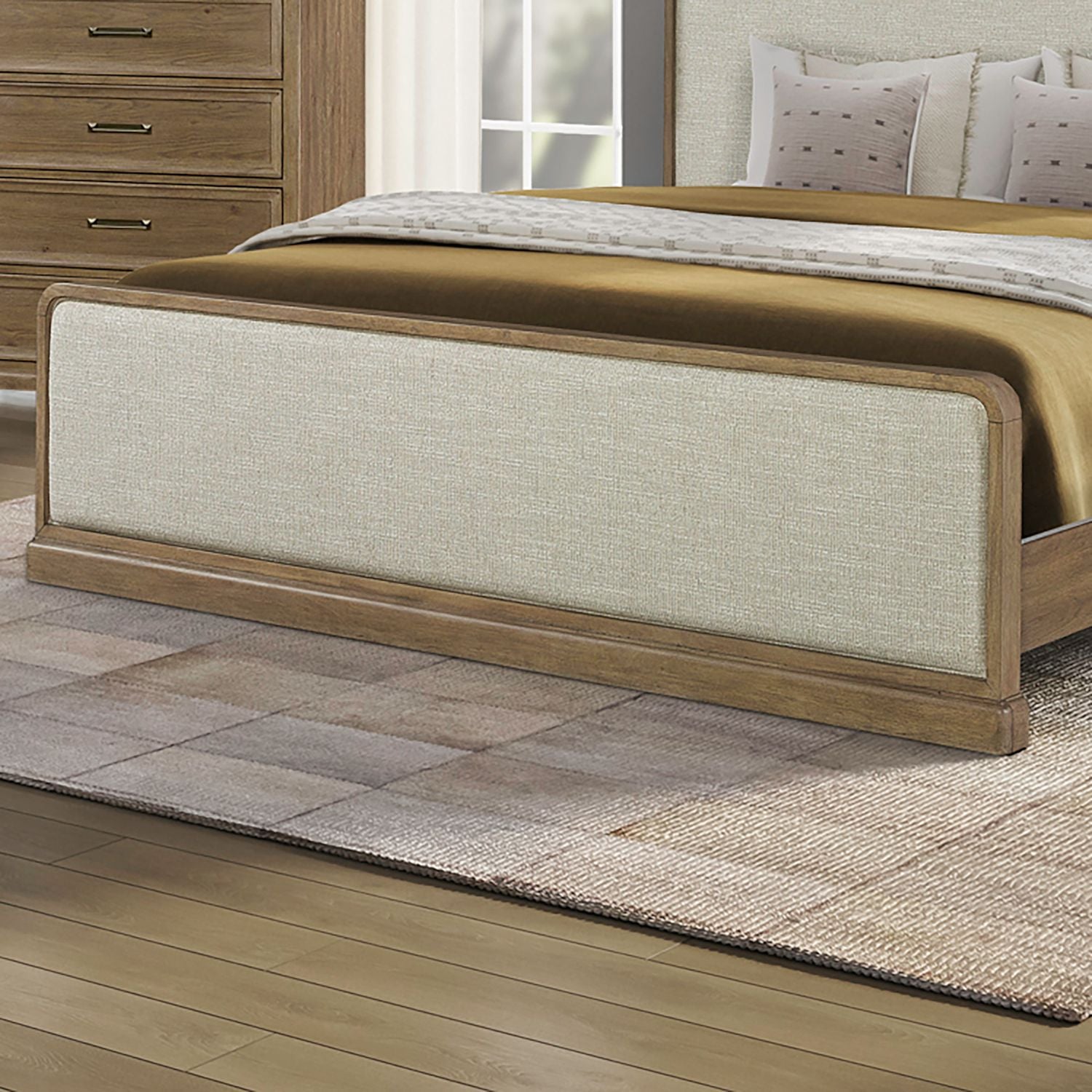 Queen Uph Panel Footboard