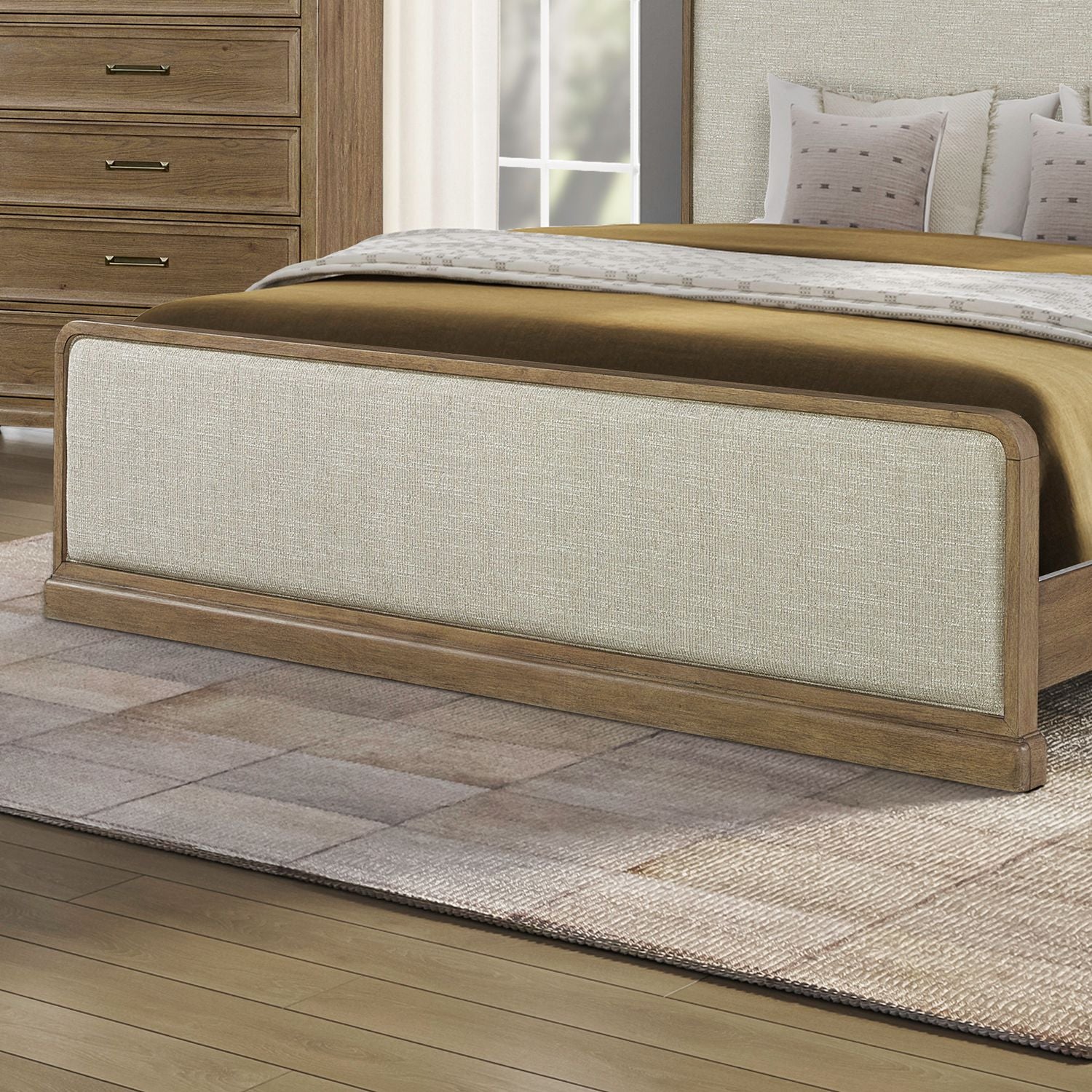 King Uph Panel Footboard