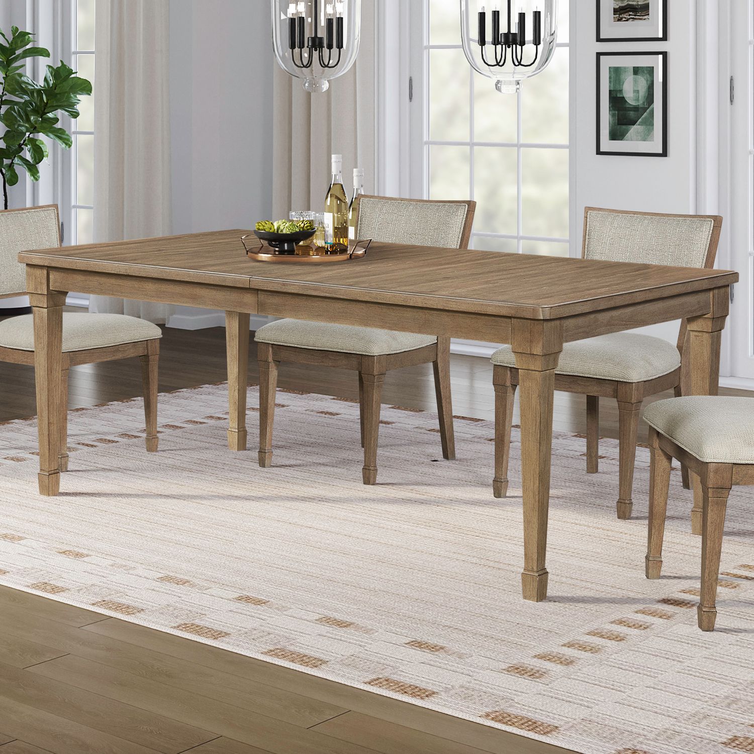 Rectangular Leg Table