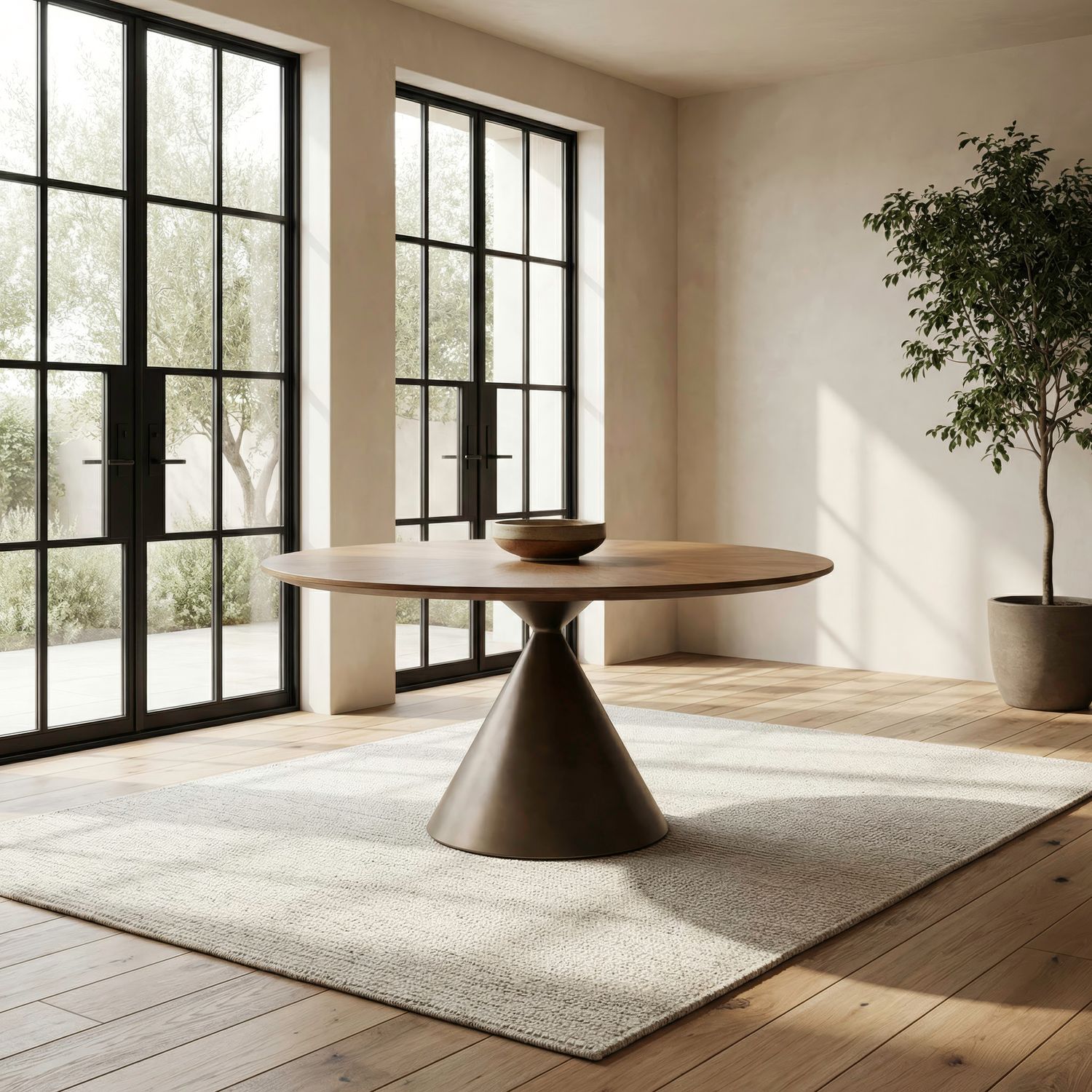 Pedestal Table Set