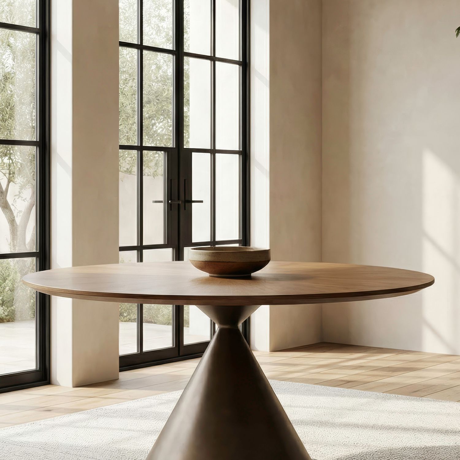 Pedestal Table Base Top