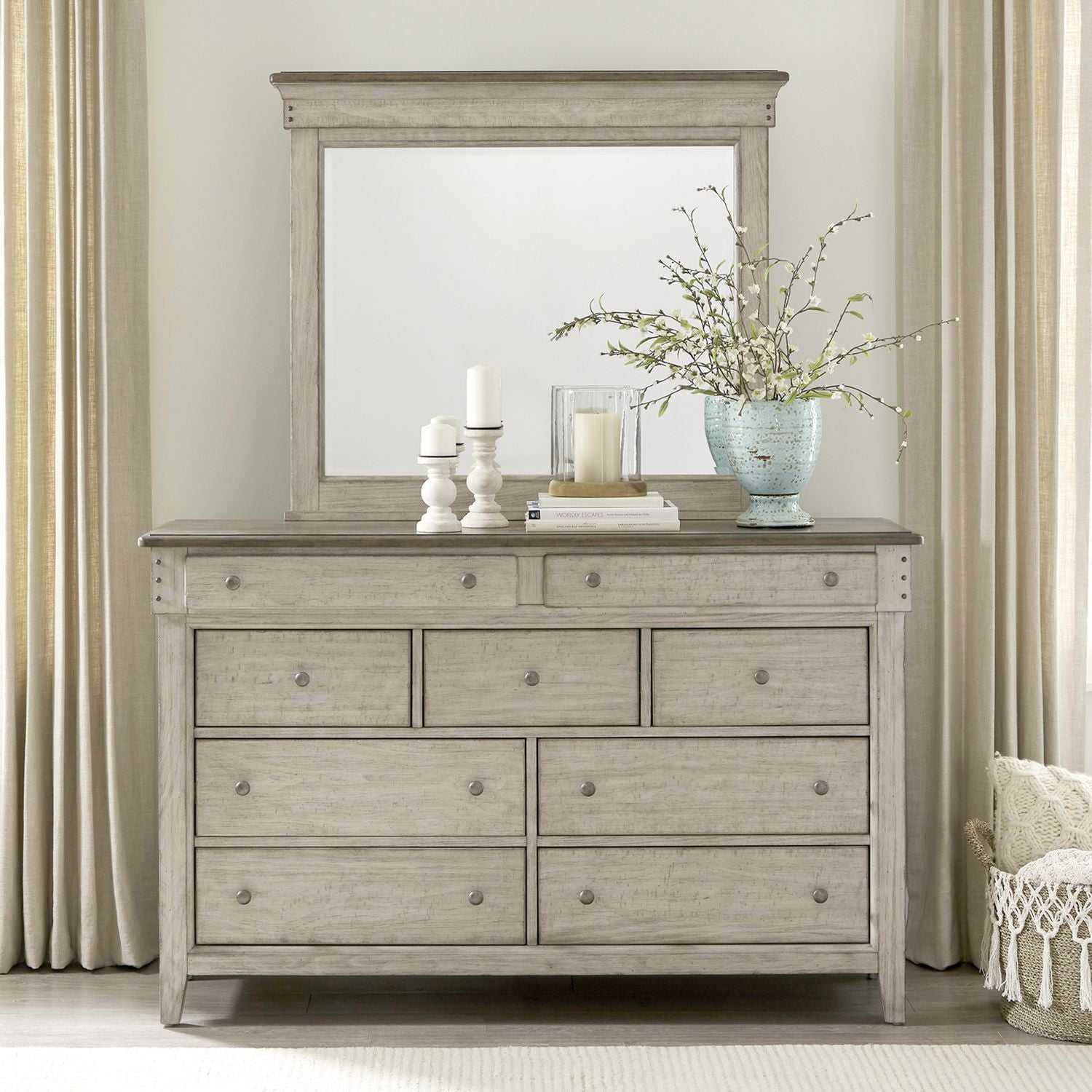 Dresser & Mirror