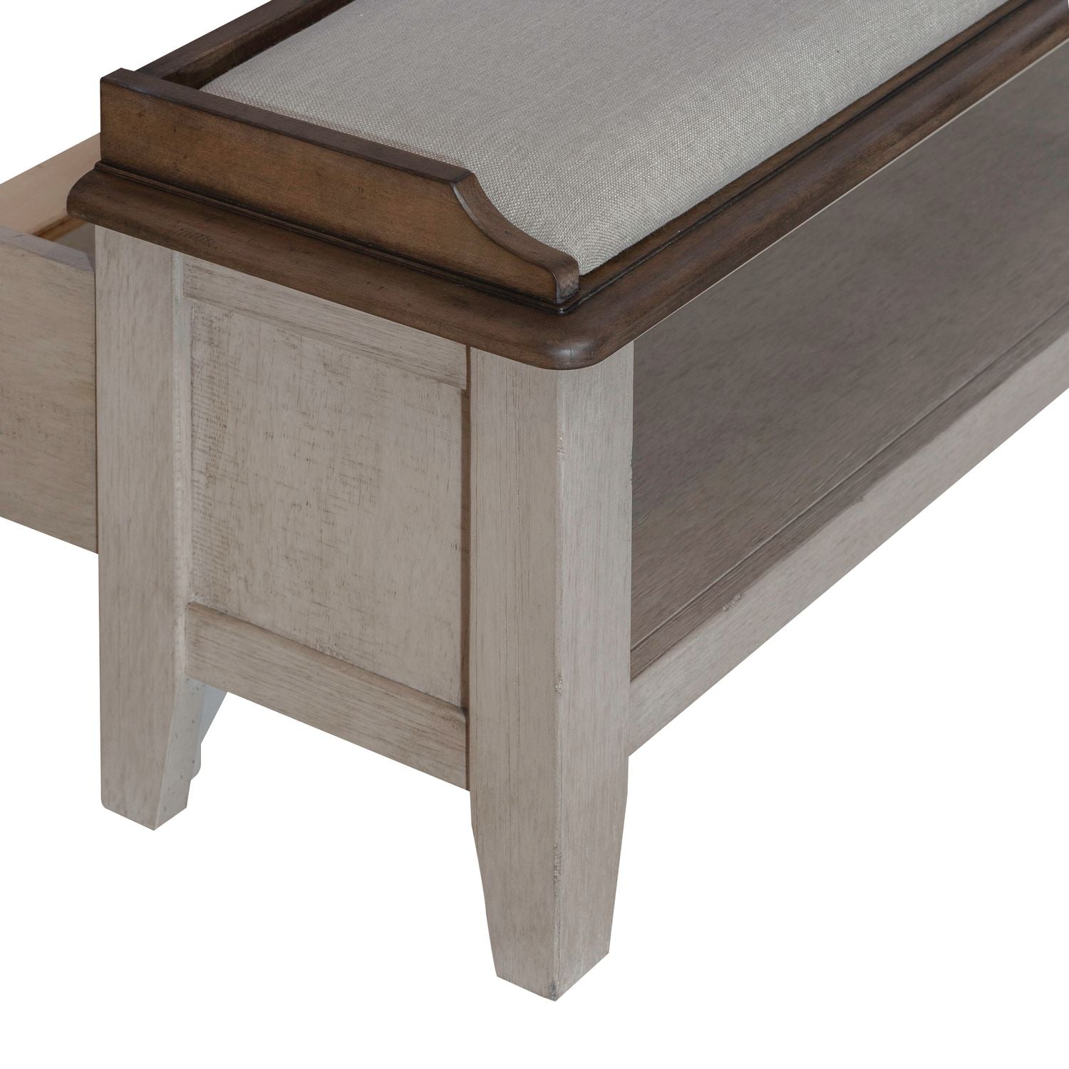 Queen Uph Bench Footboard