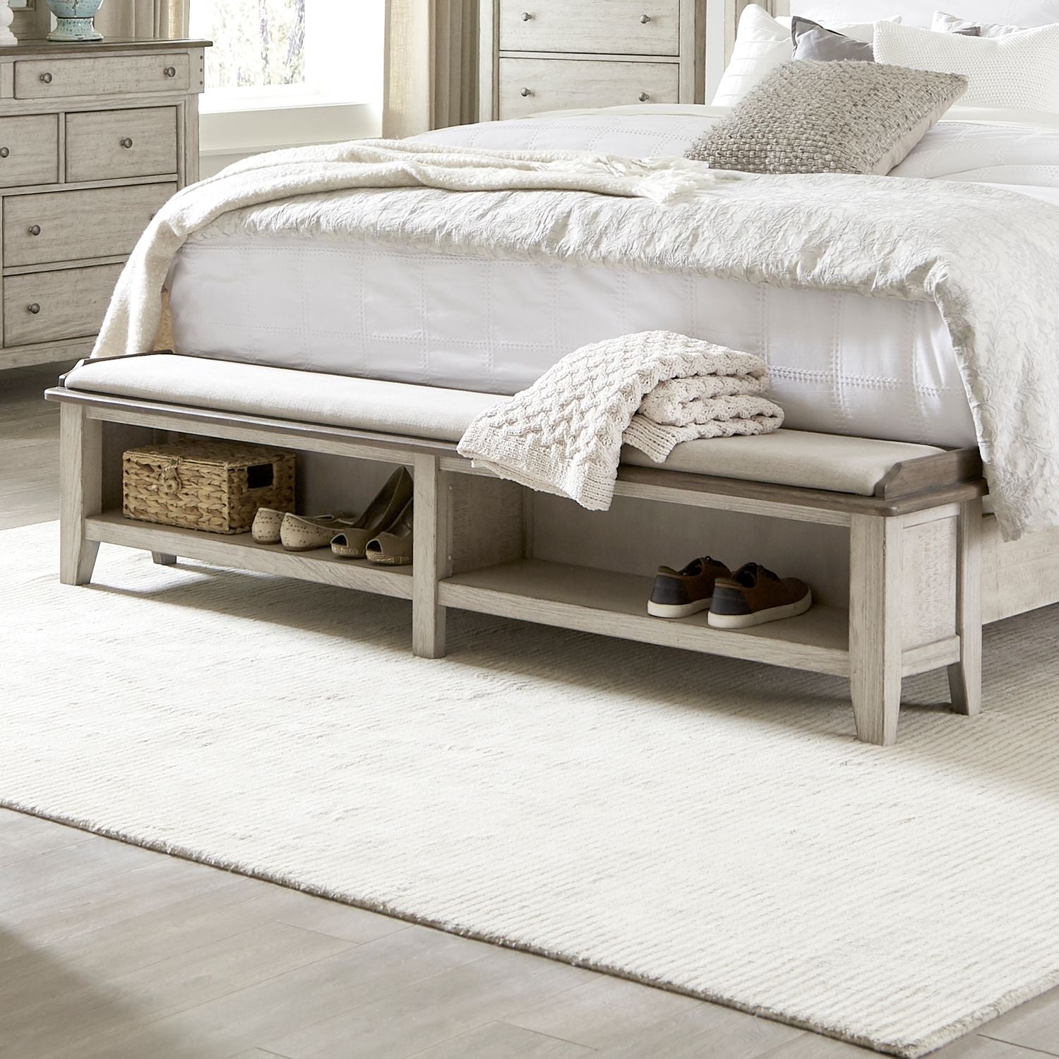 King Uph Bench Footboard