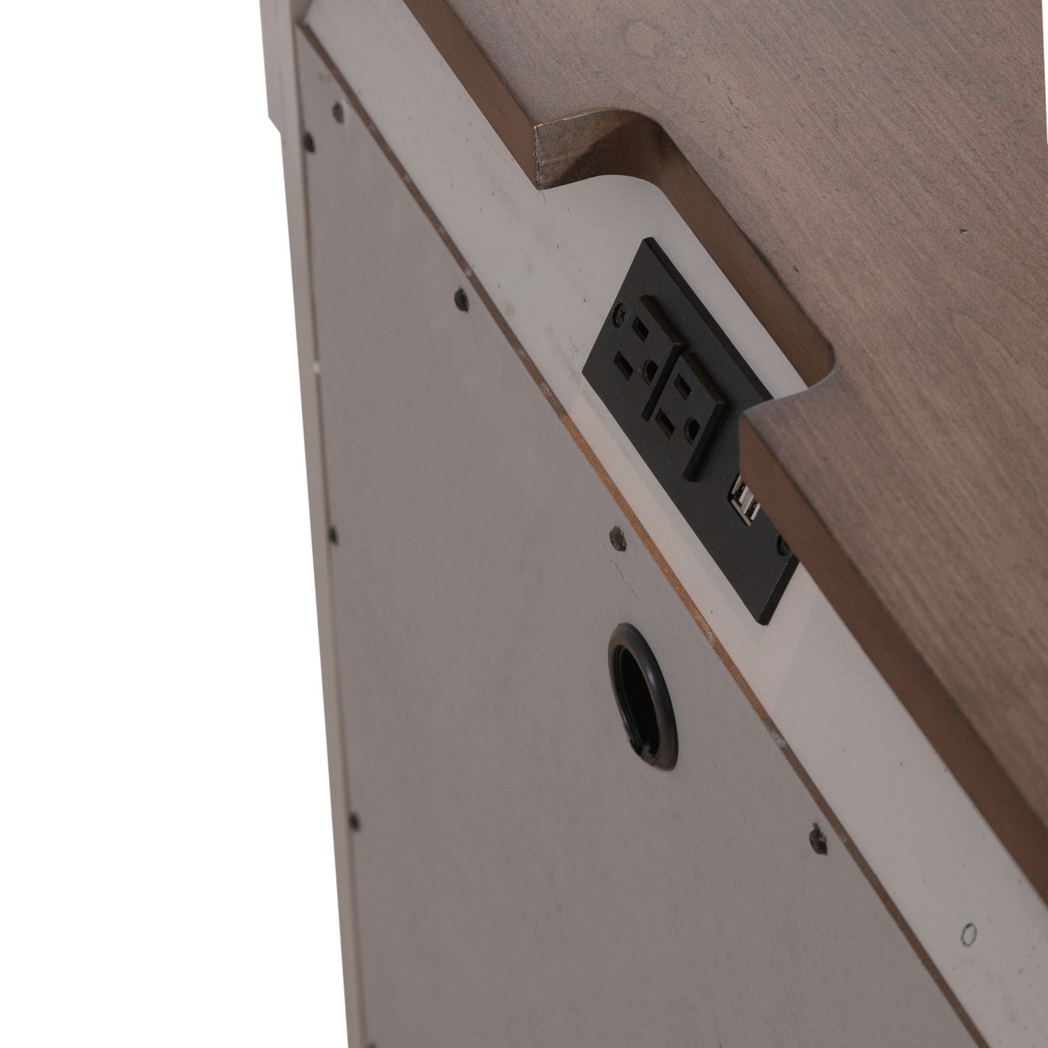 3 Drawer Night Stand w/ Charging Station