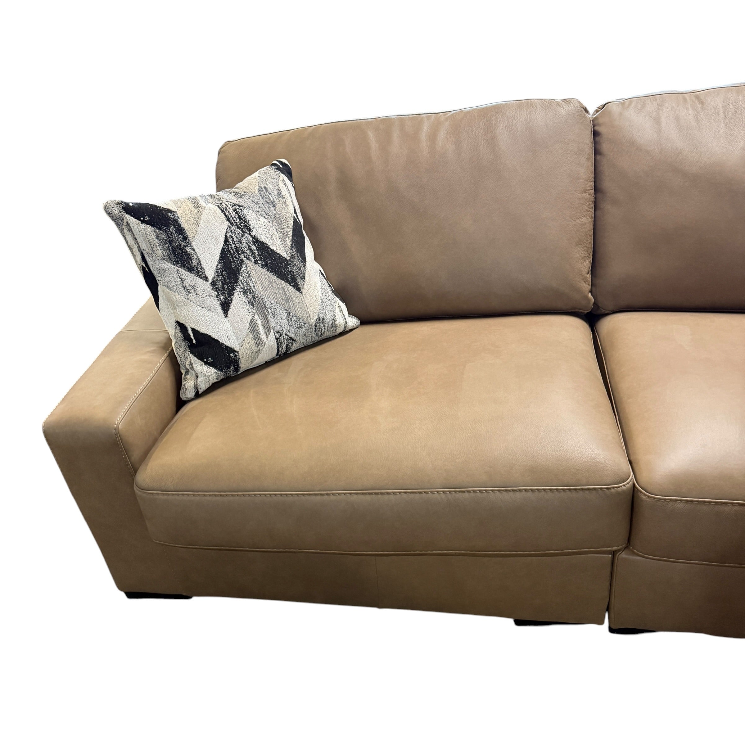 Corinne Leather Sectional