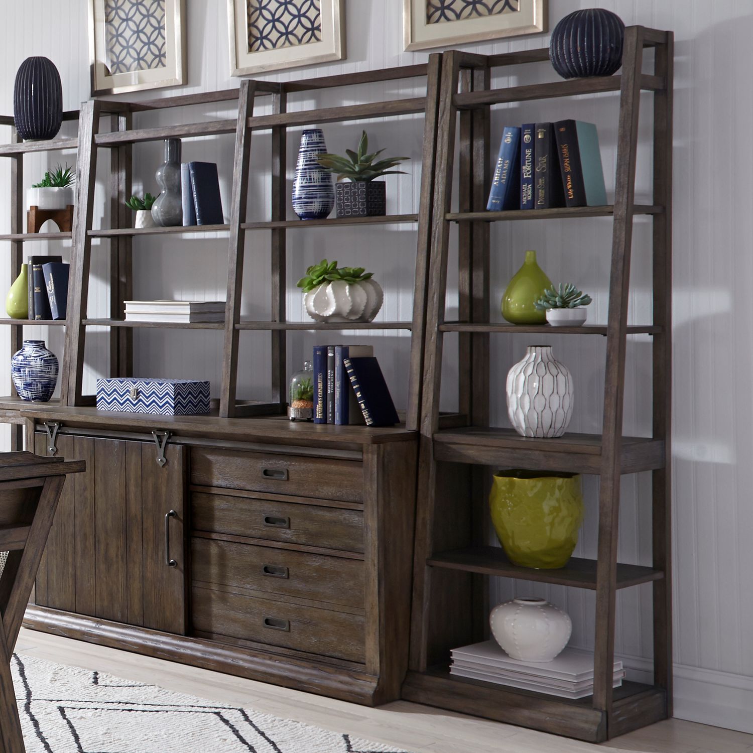 Leaning Bookcase