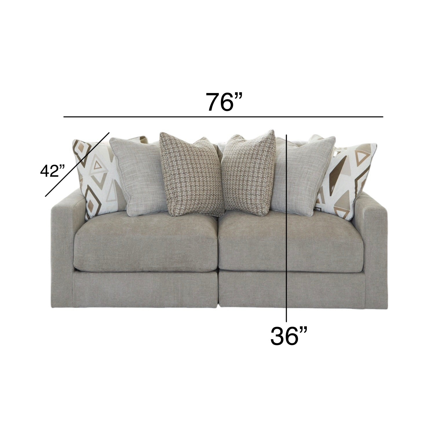 Jolie Sectional -Customizable