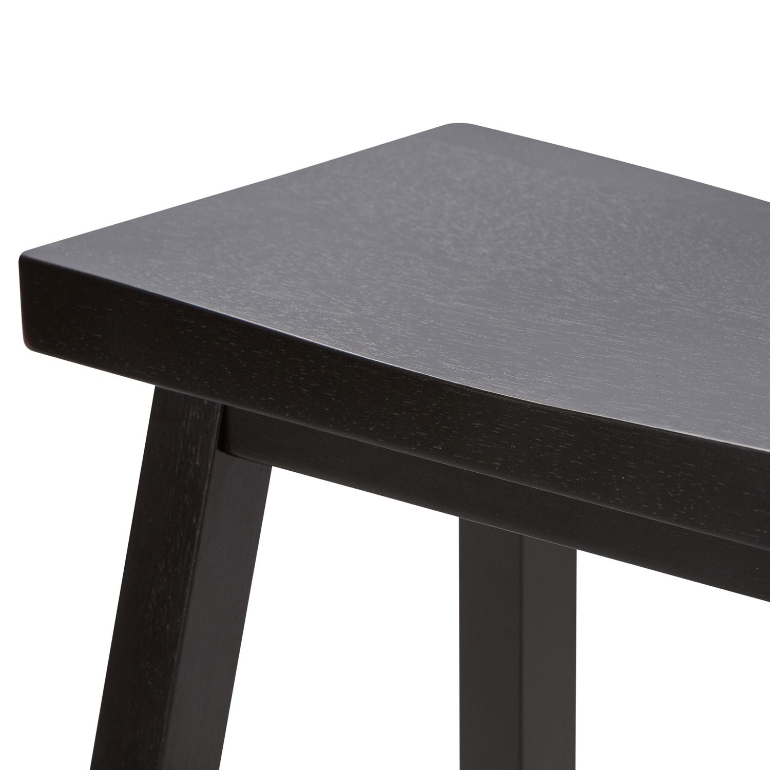 30 Inch Sawhorse Barstool - Black (RTA)