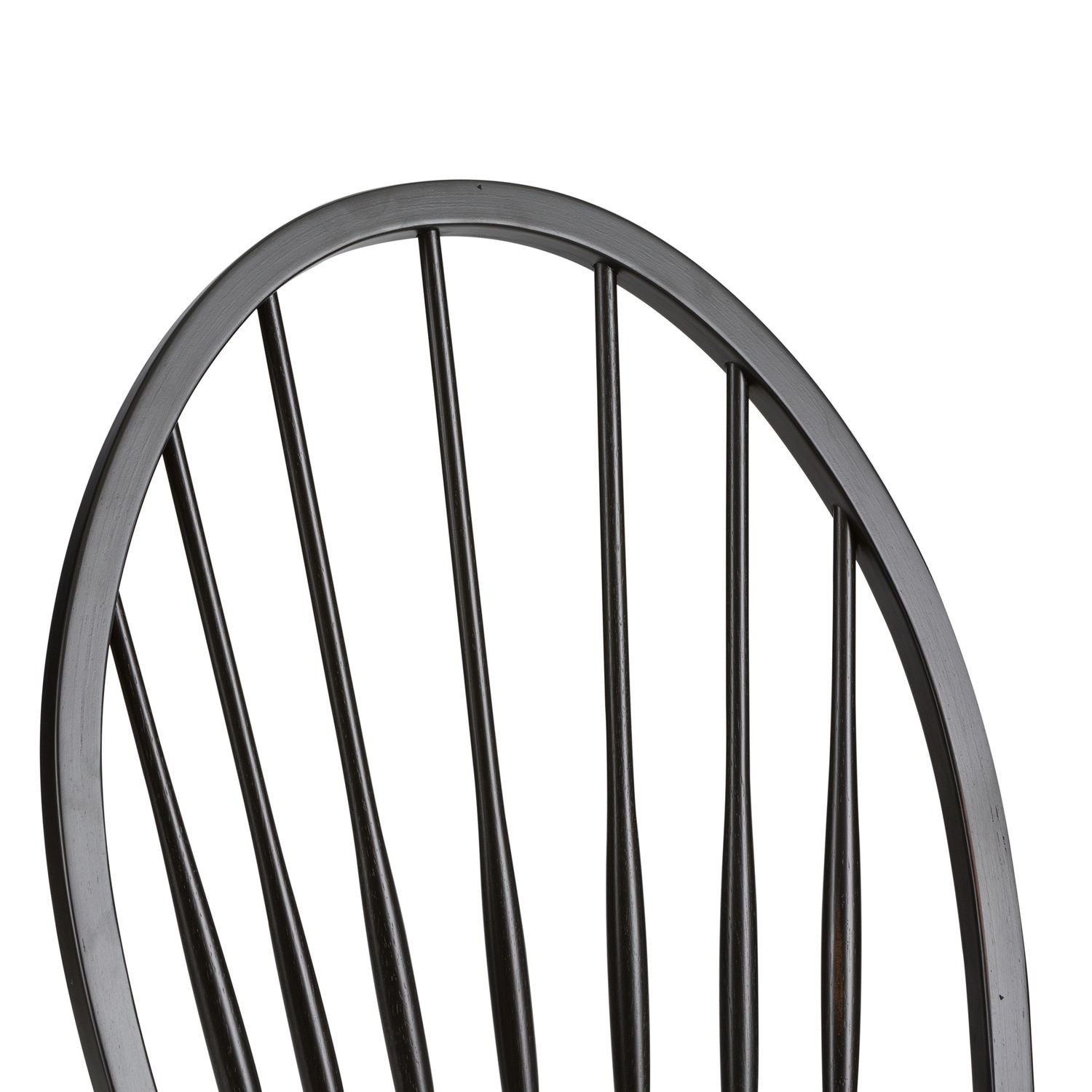 Windsor Back Side Chair - Black
