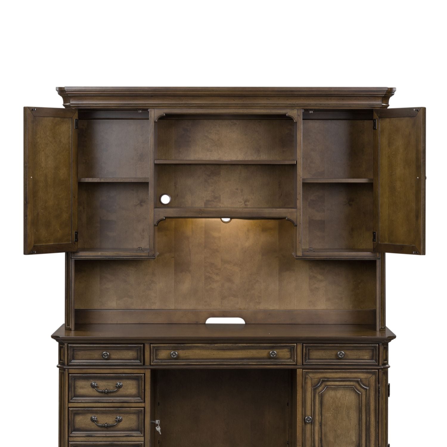 Jr. Executive Credenza Hutch