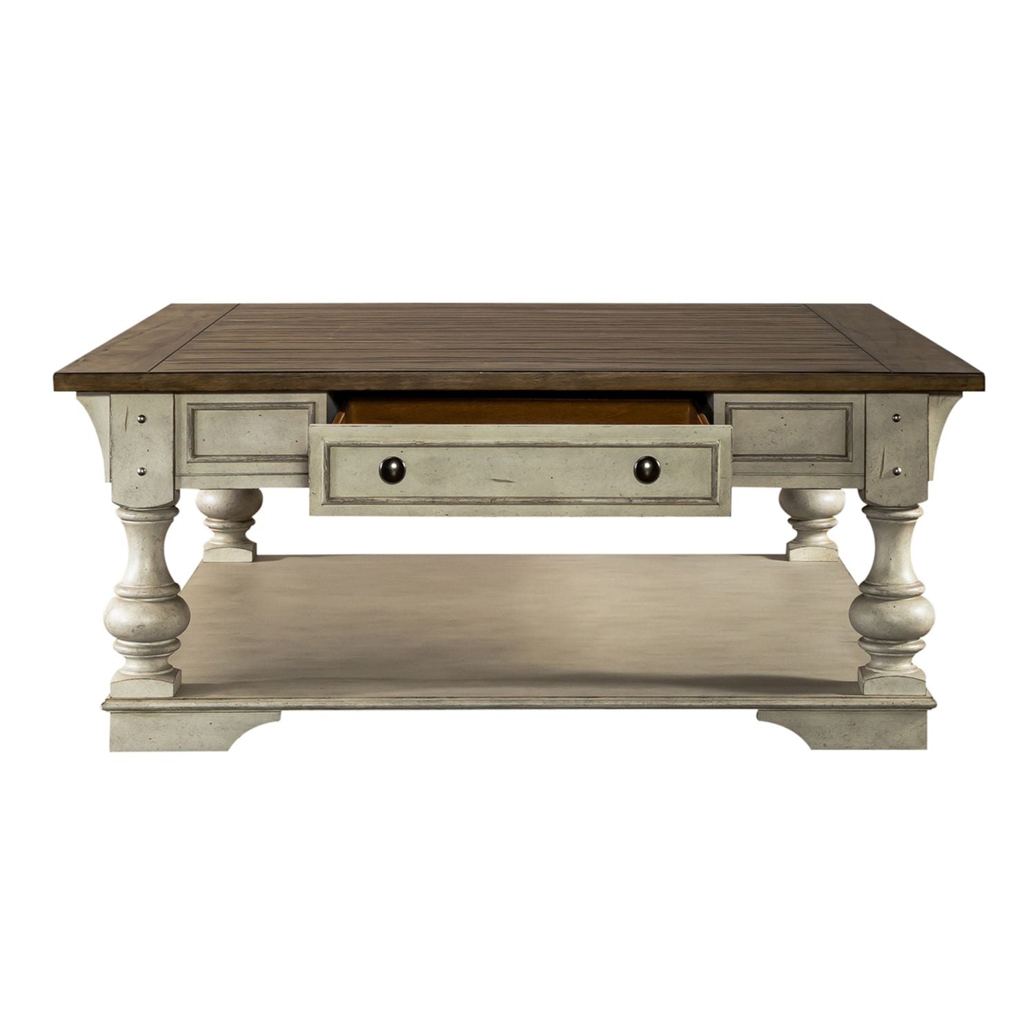 Drawer Square Cocktail Table
