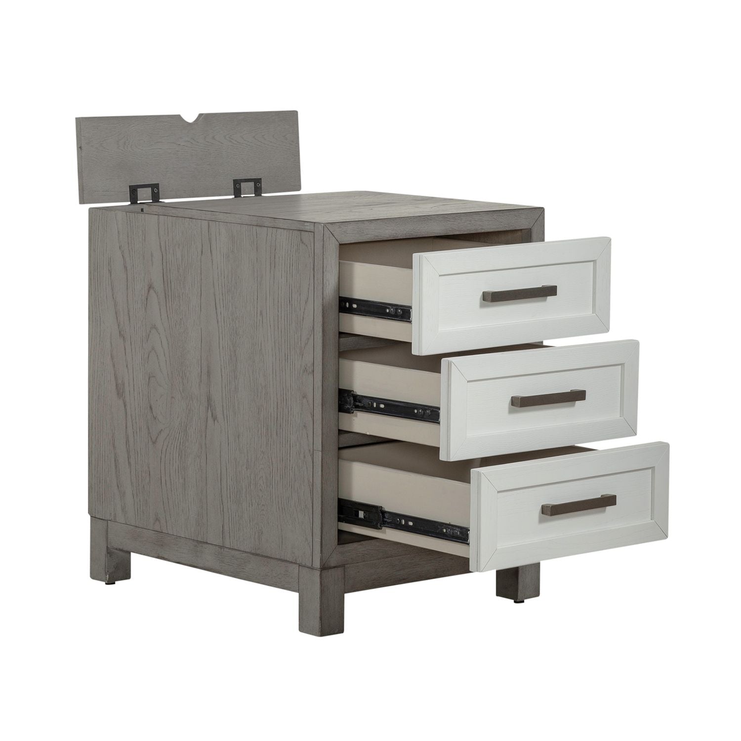 3 Drawer Chairside Table