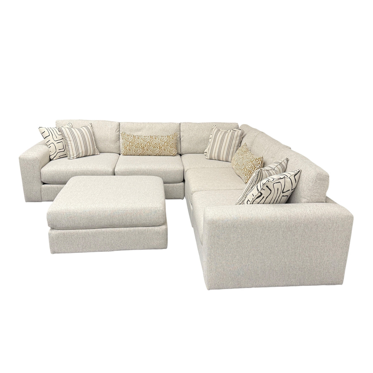 Mason Modular 5-Piece Corner Sectional with Ottoman
