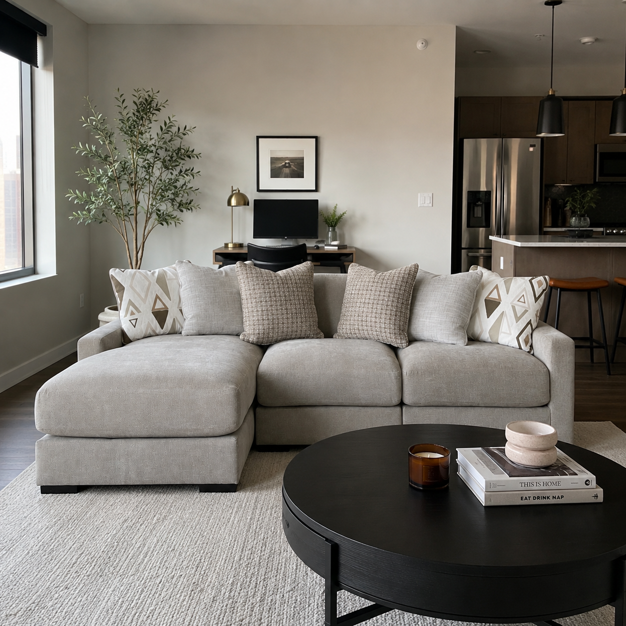 Jolie Sectional -Customizable