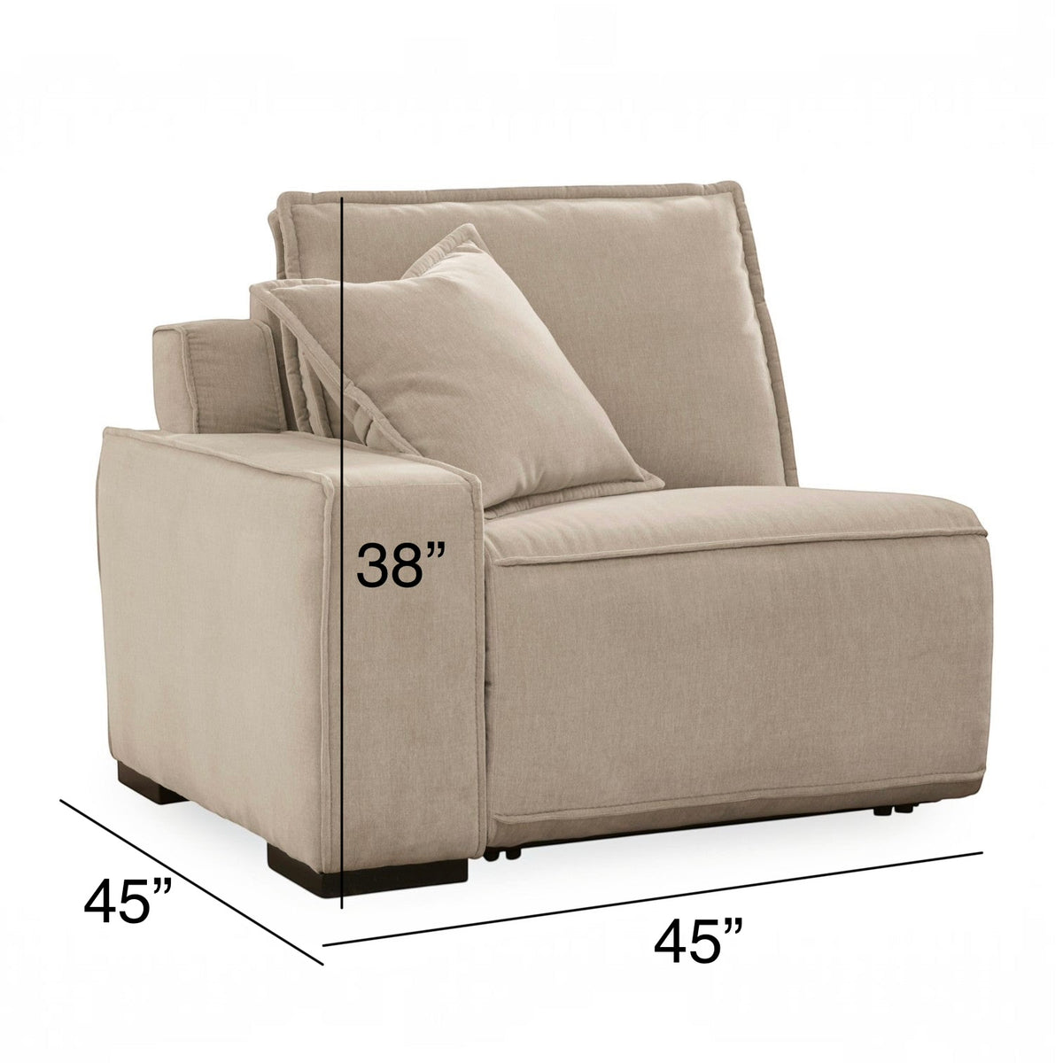 Capri LAF Zero Wall Power Recliner