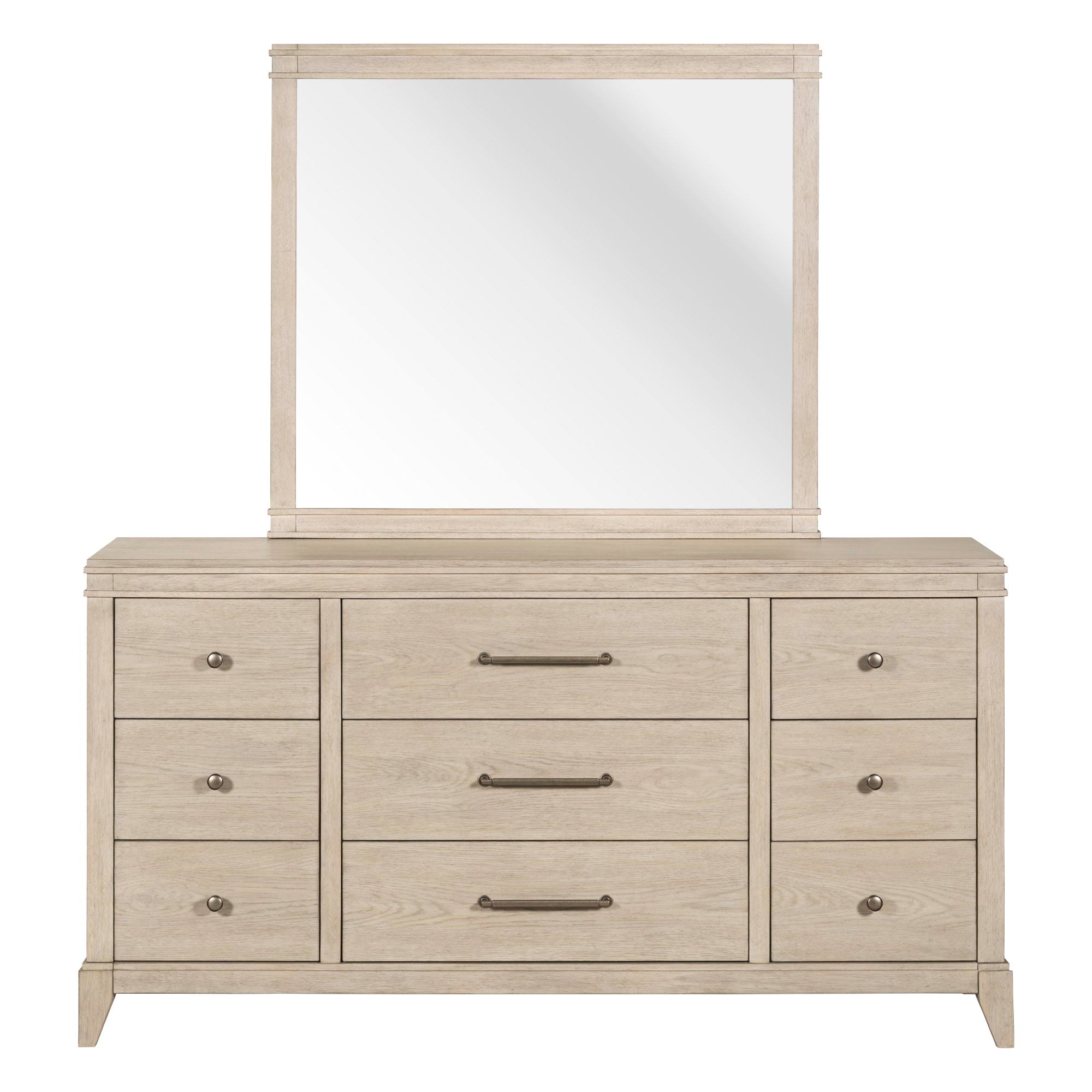 New Haven - Dresser & Mirror - Sanctuary White
