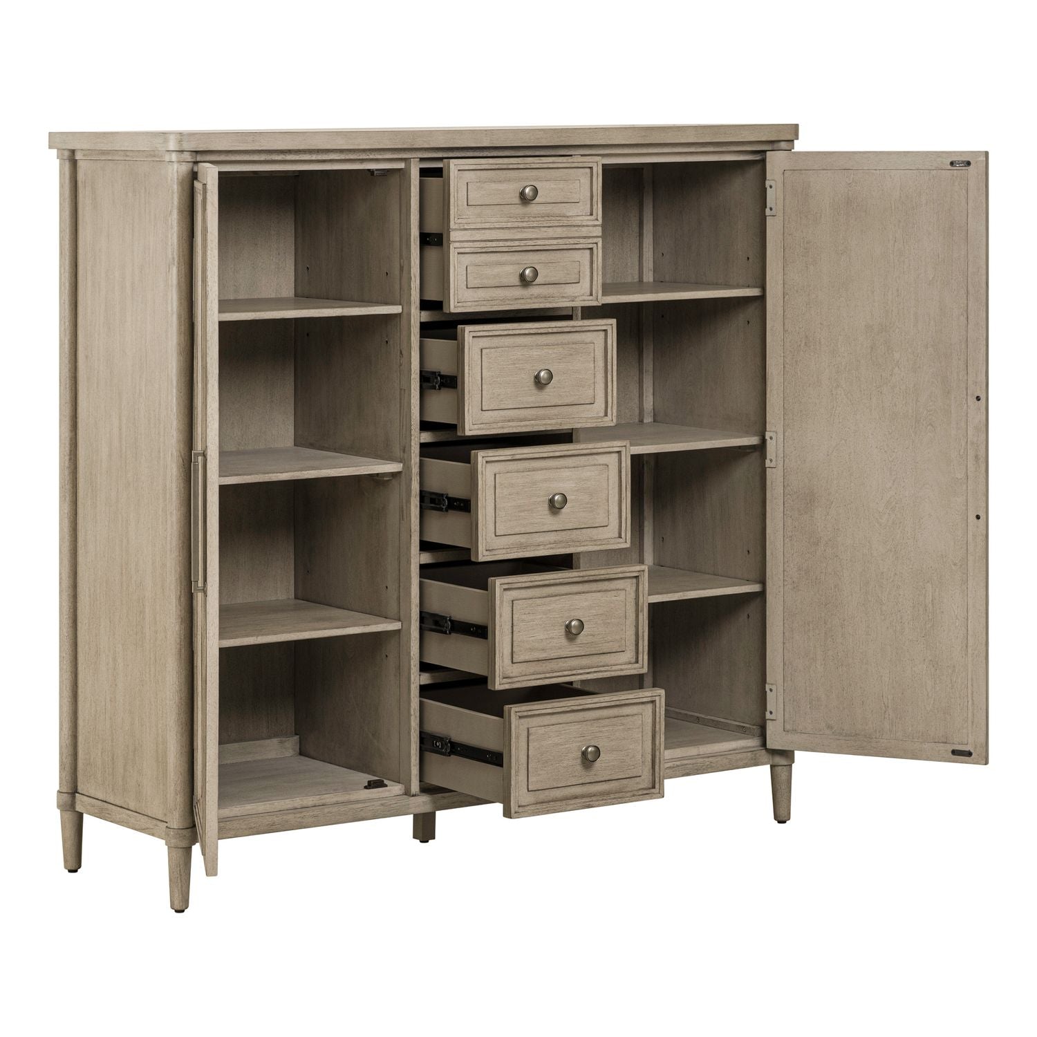 2 Door 5 Drawer Chest