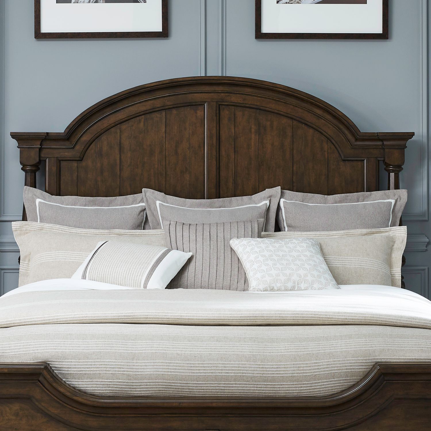 King Arched Poster Headboard