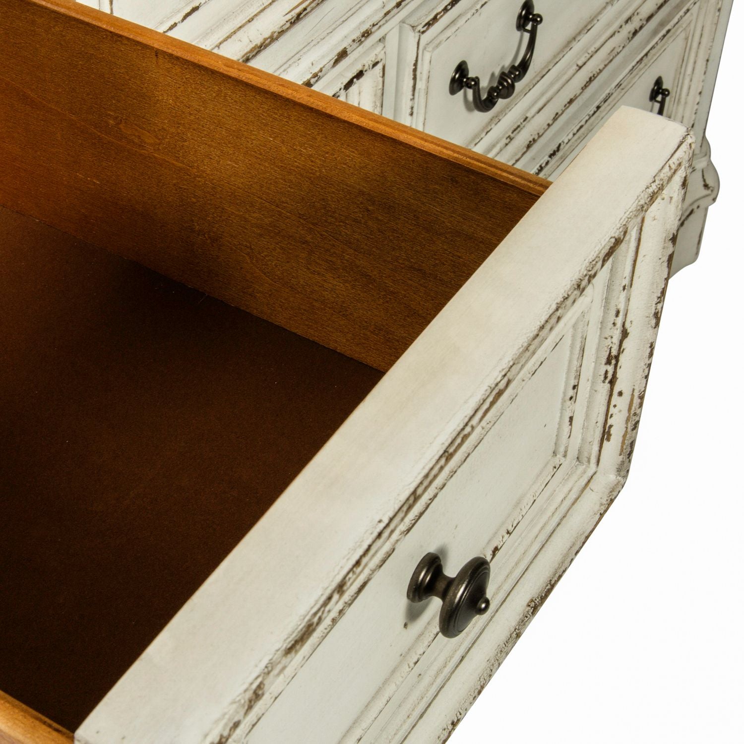 King California Panel Bed, Dresser & Mirror, Chest