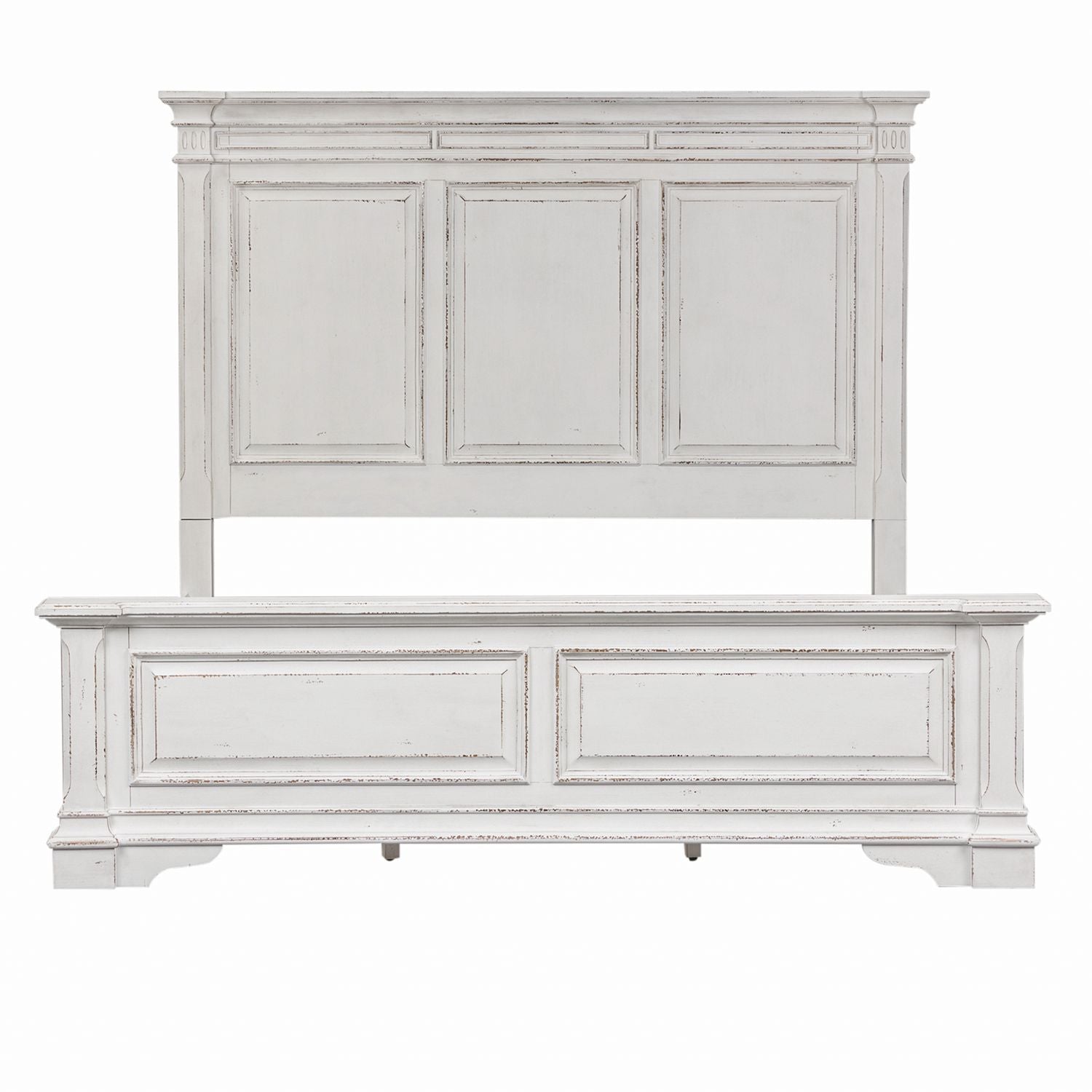 King California Panel Bed, Dresser & Mirror, Night Stand
