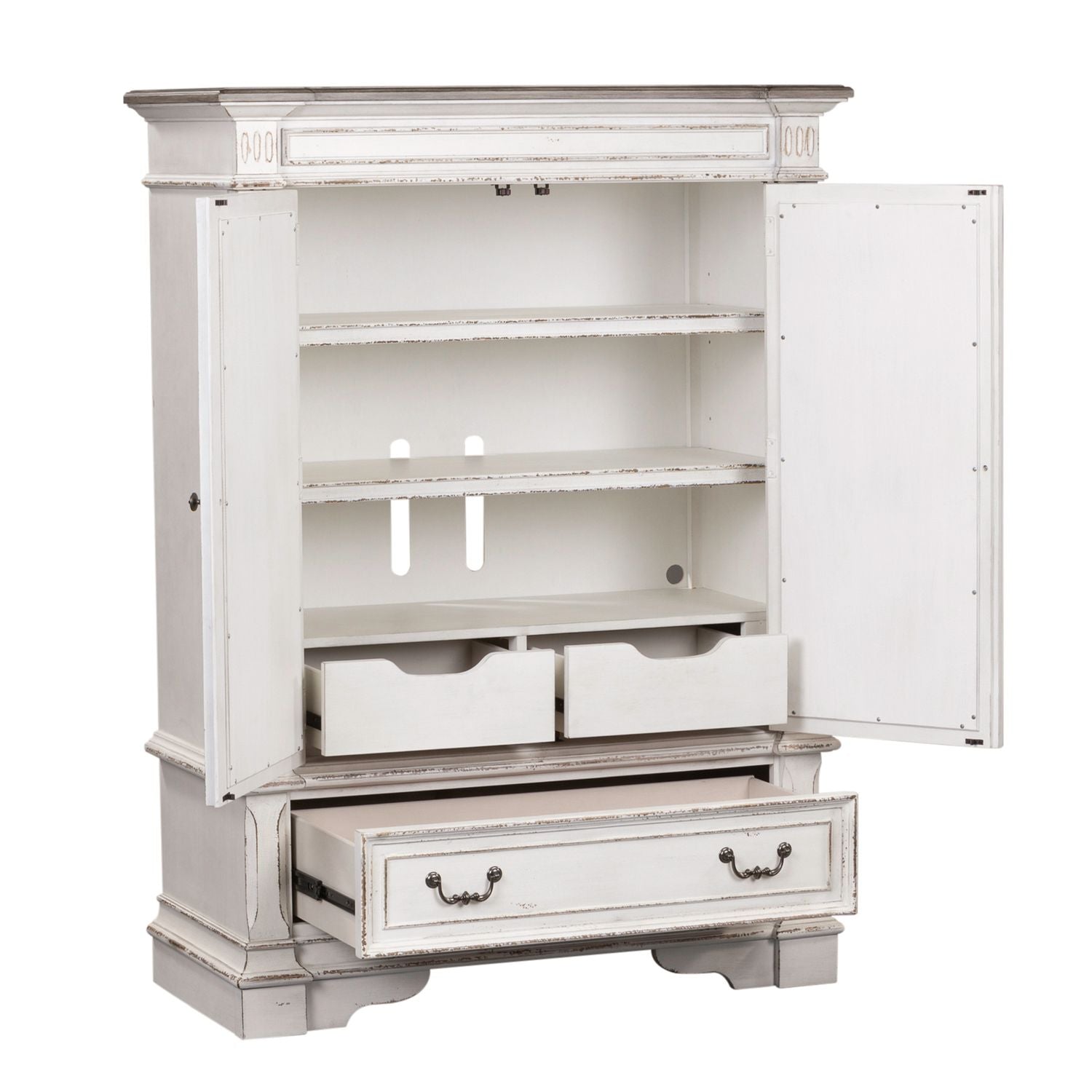 Mirrored Door Chest