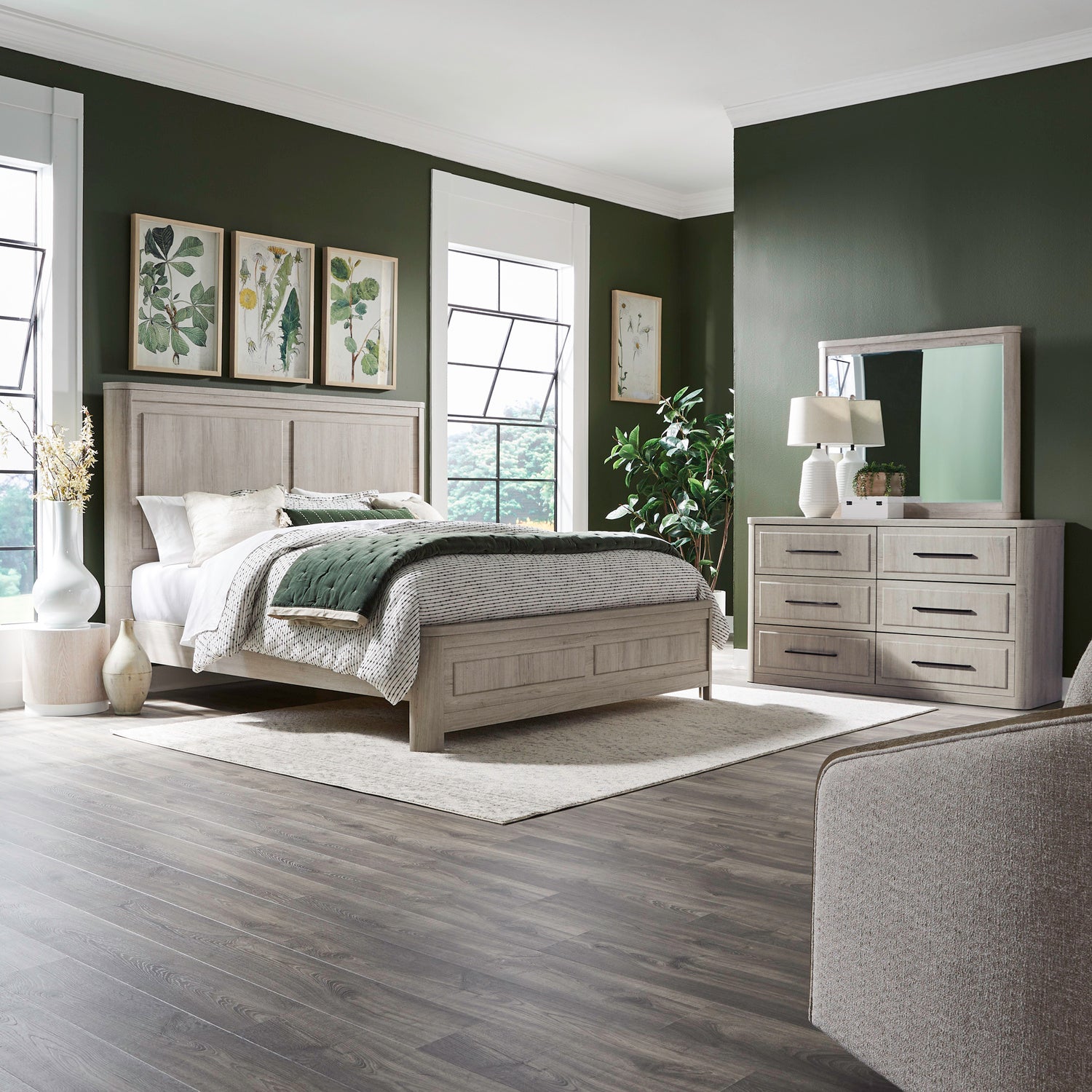 Modern Play 3-Piece Panel Bedroom Set