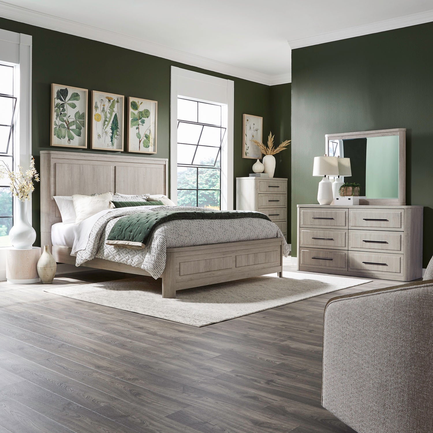 Modern Play 4-Piece Panel Bedroom Set