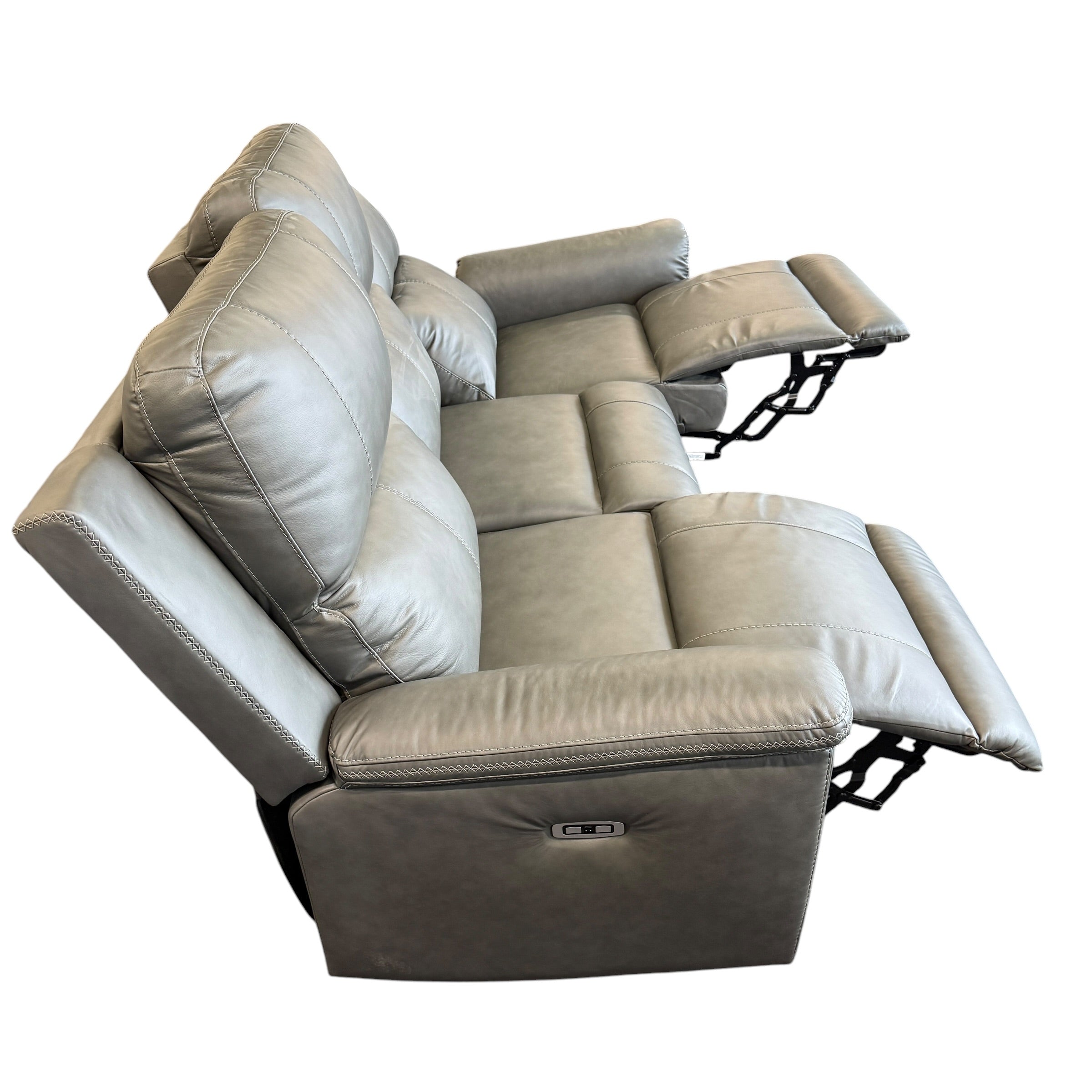 Bennet Electric Leather Recliner Sofa