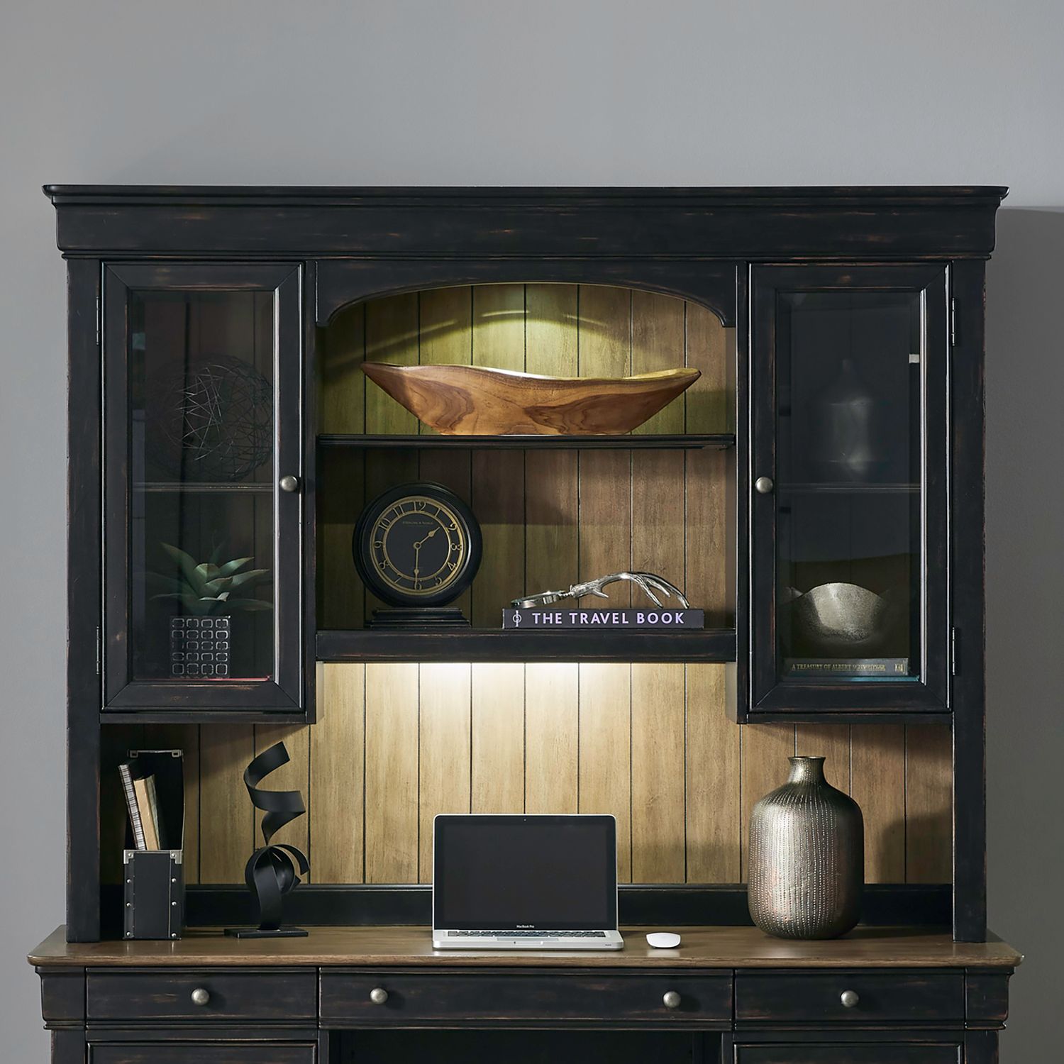 Jr Executive Credenza Hutch