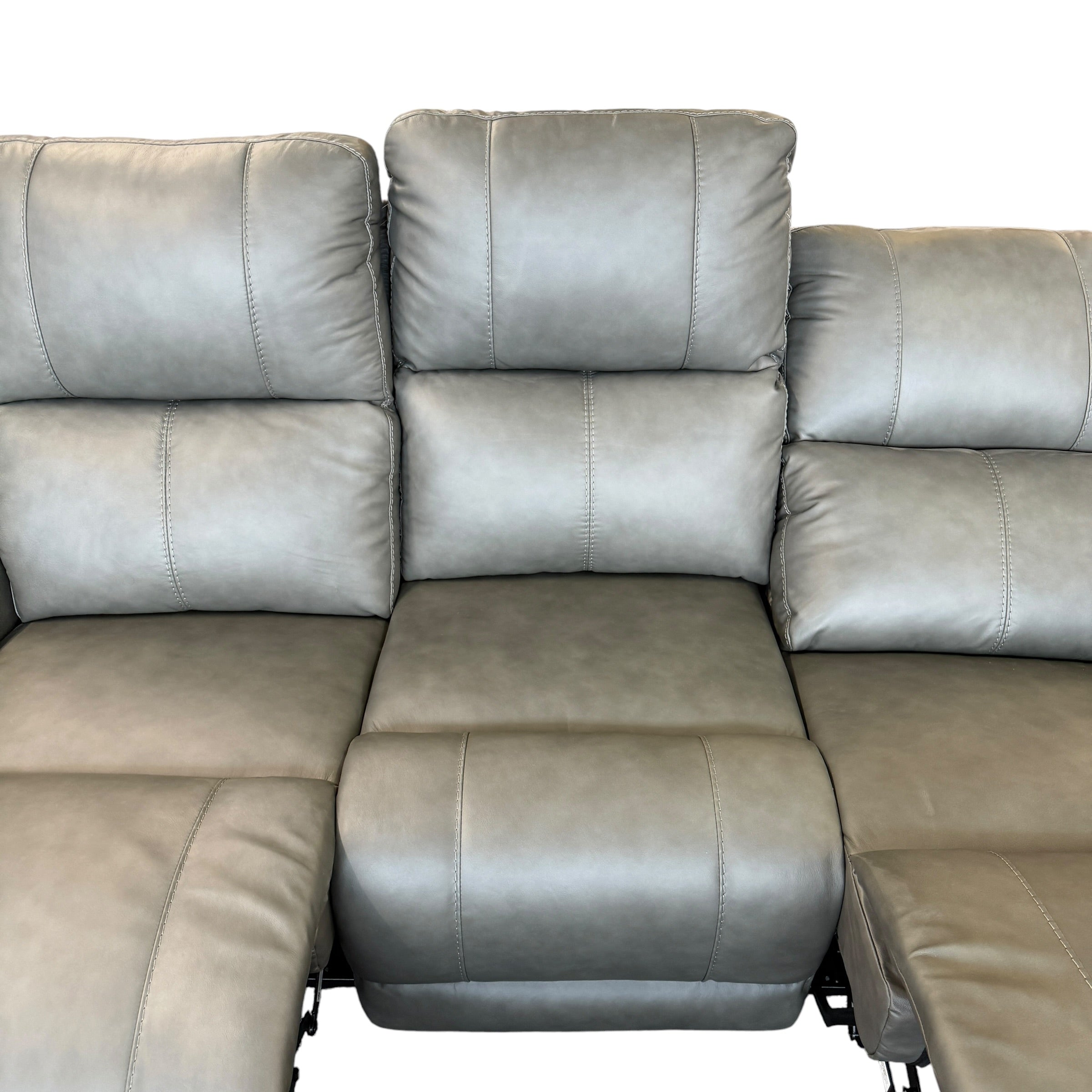 Bennet Electric Leather Recliner Sofa