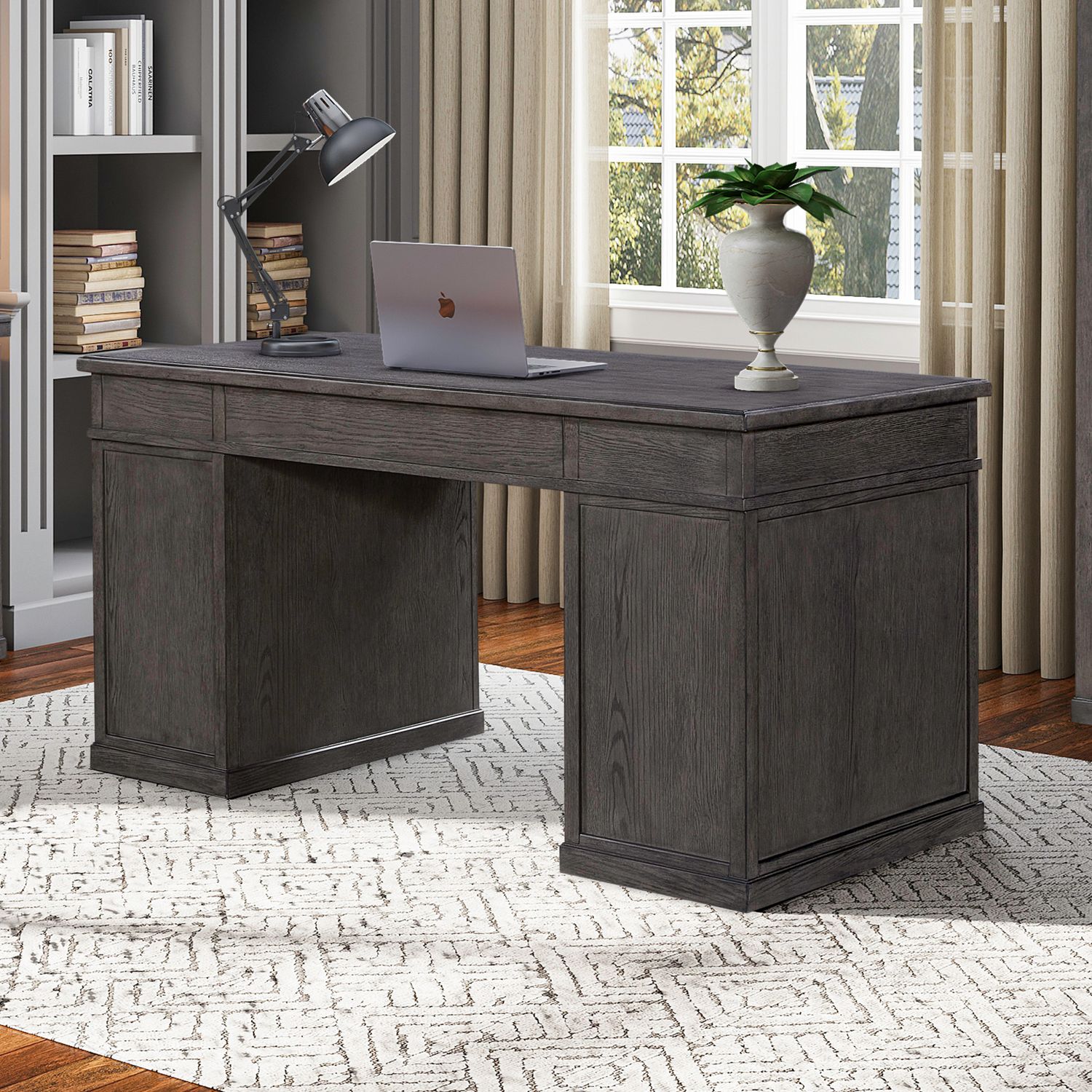 Double Pedestal Desk