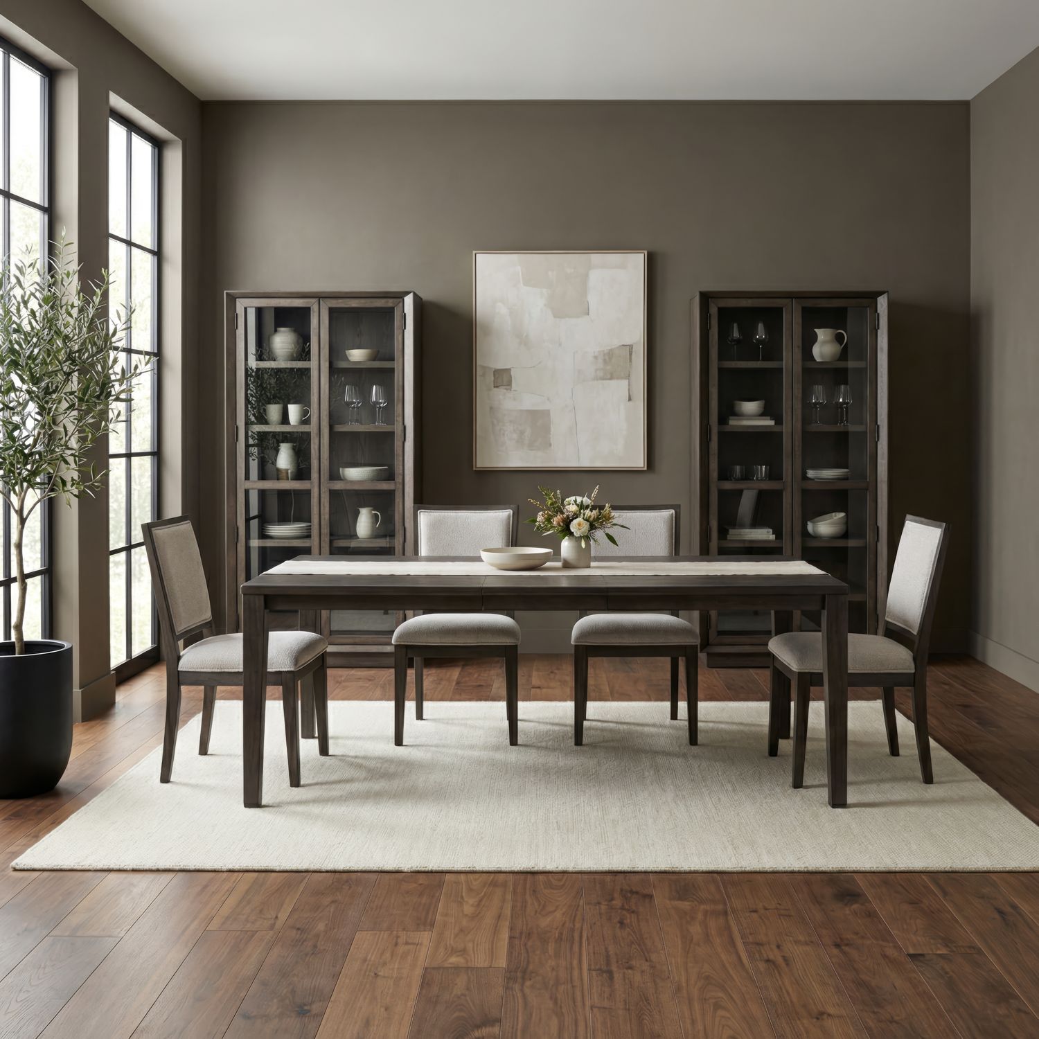 5 Piece Rectangular Table Set
