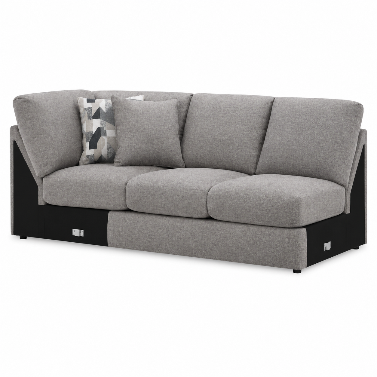 Alora LAF Armless Loveseat with Wedge