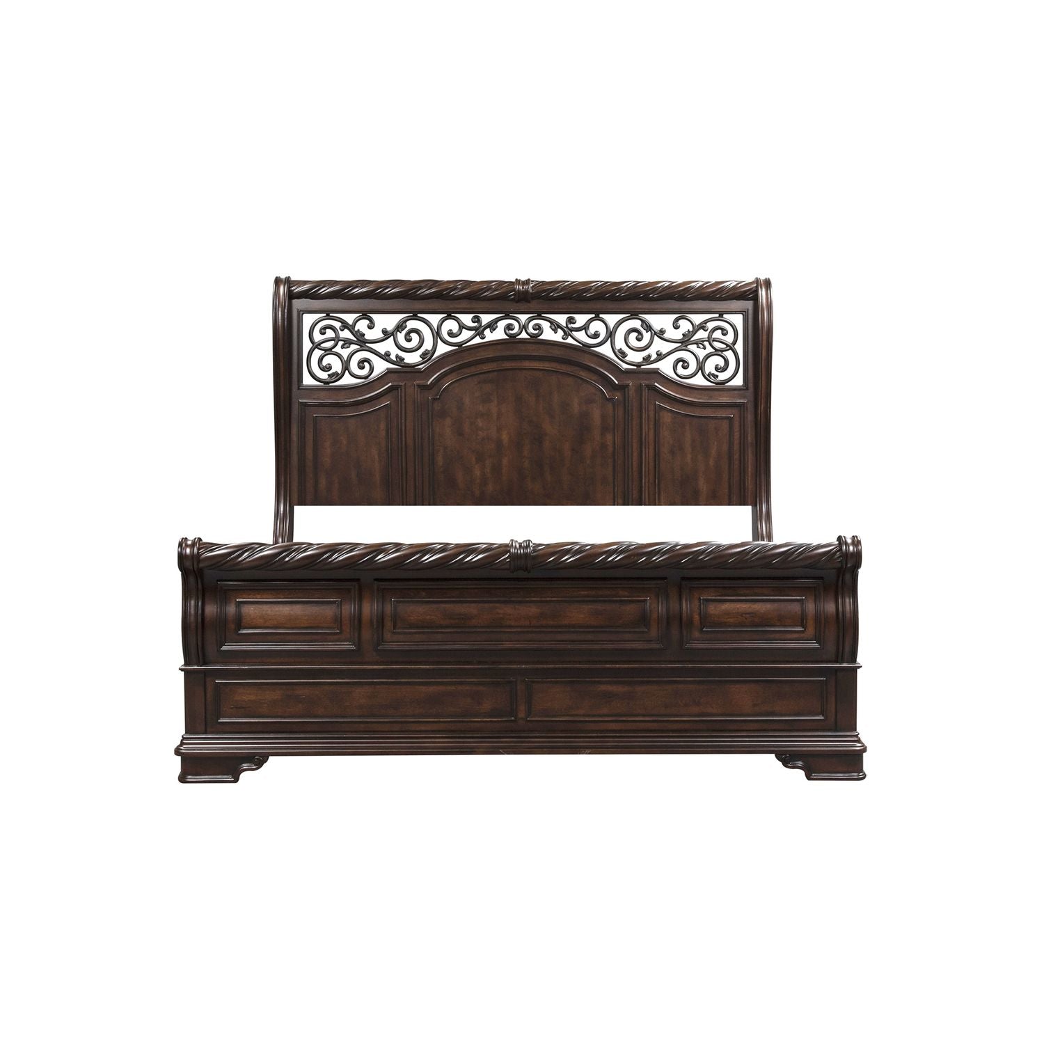 King California Sleigh Bed