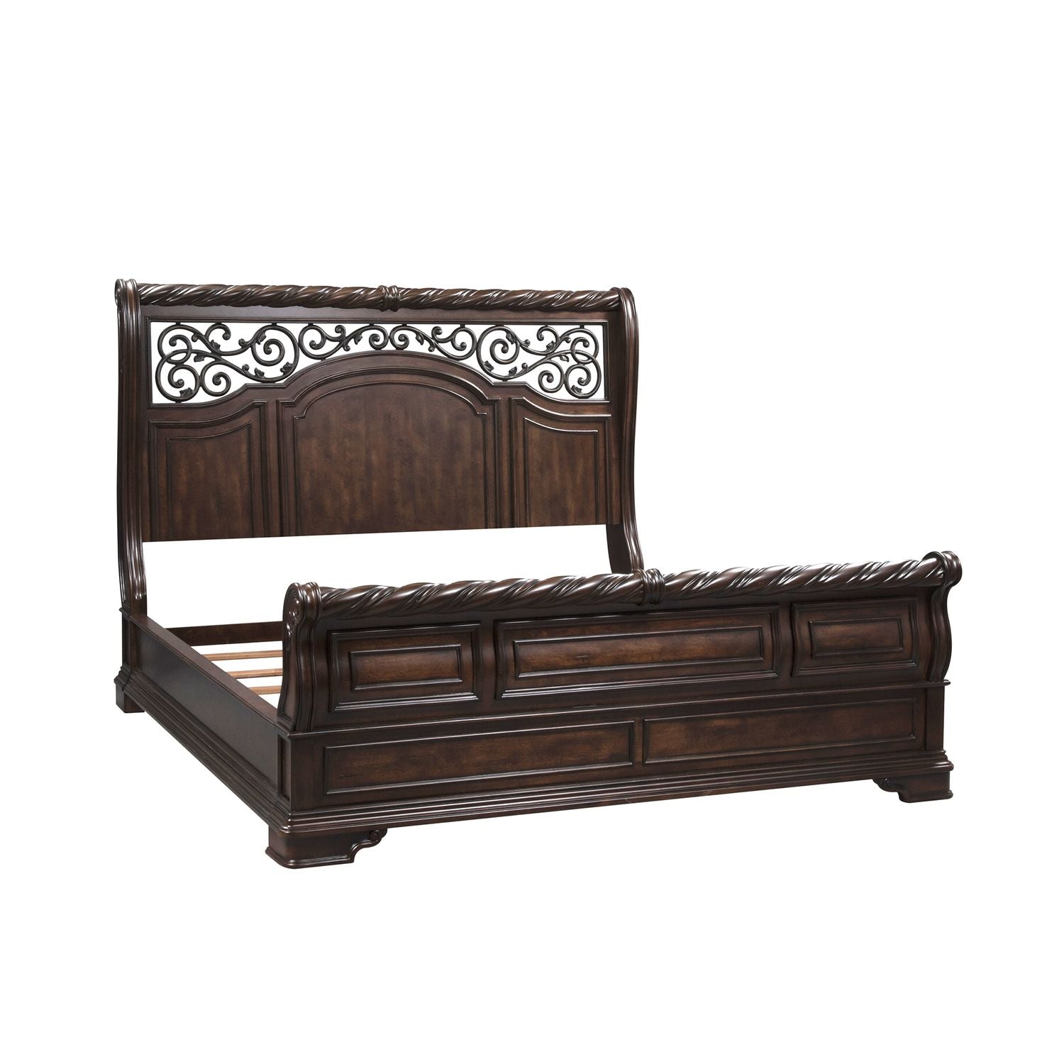 King California Sleigh Bed