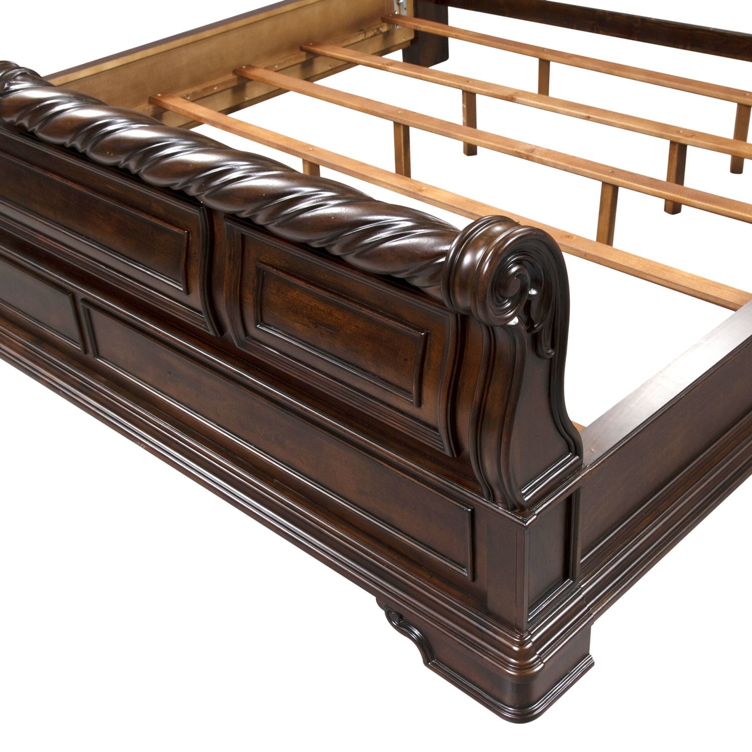 King California Sleigh Bed