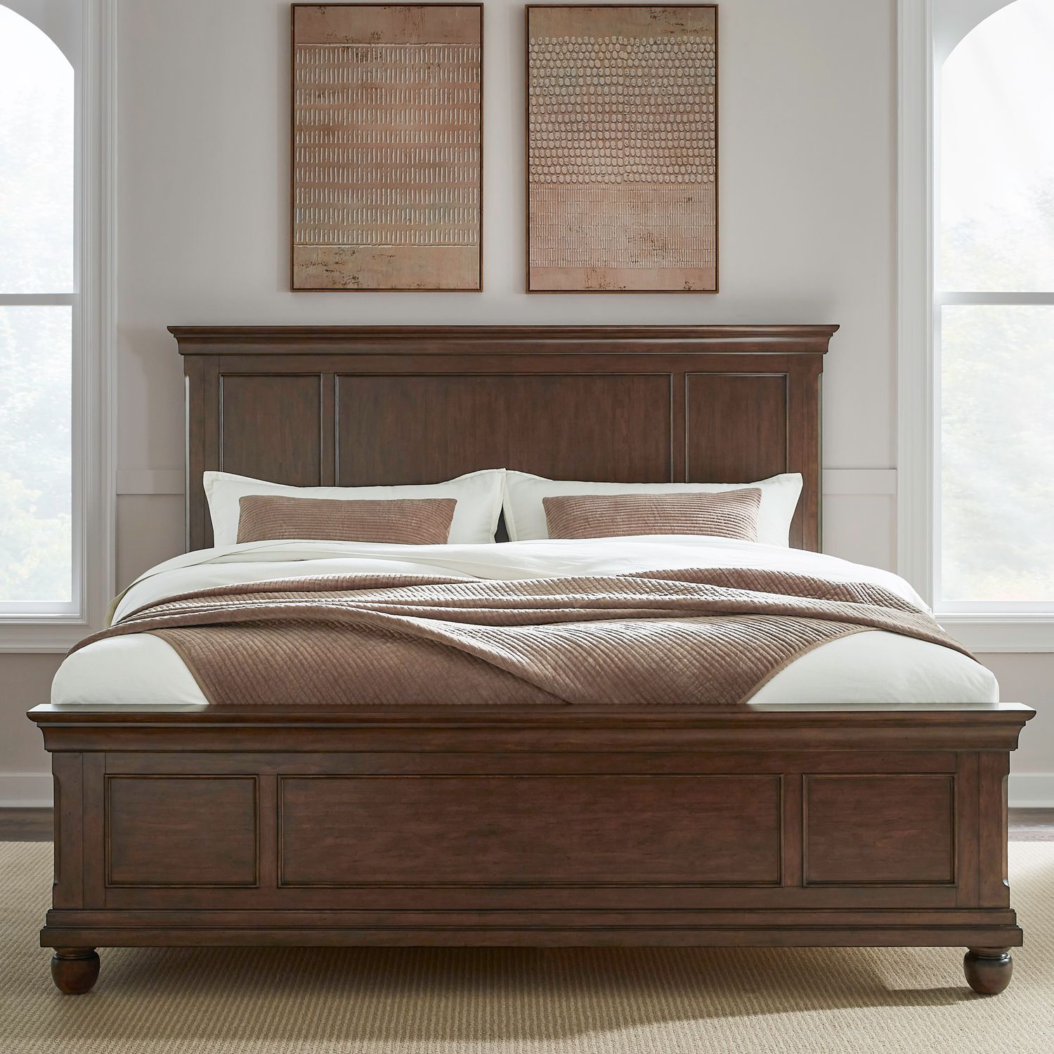 King Panel Bed