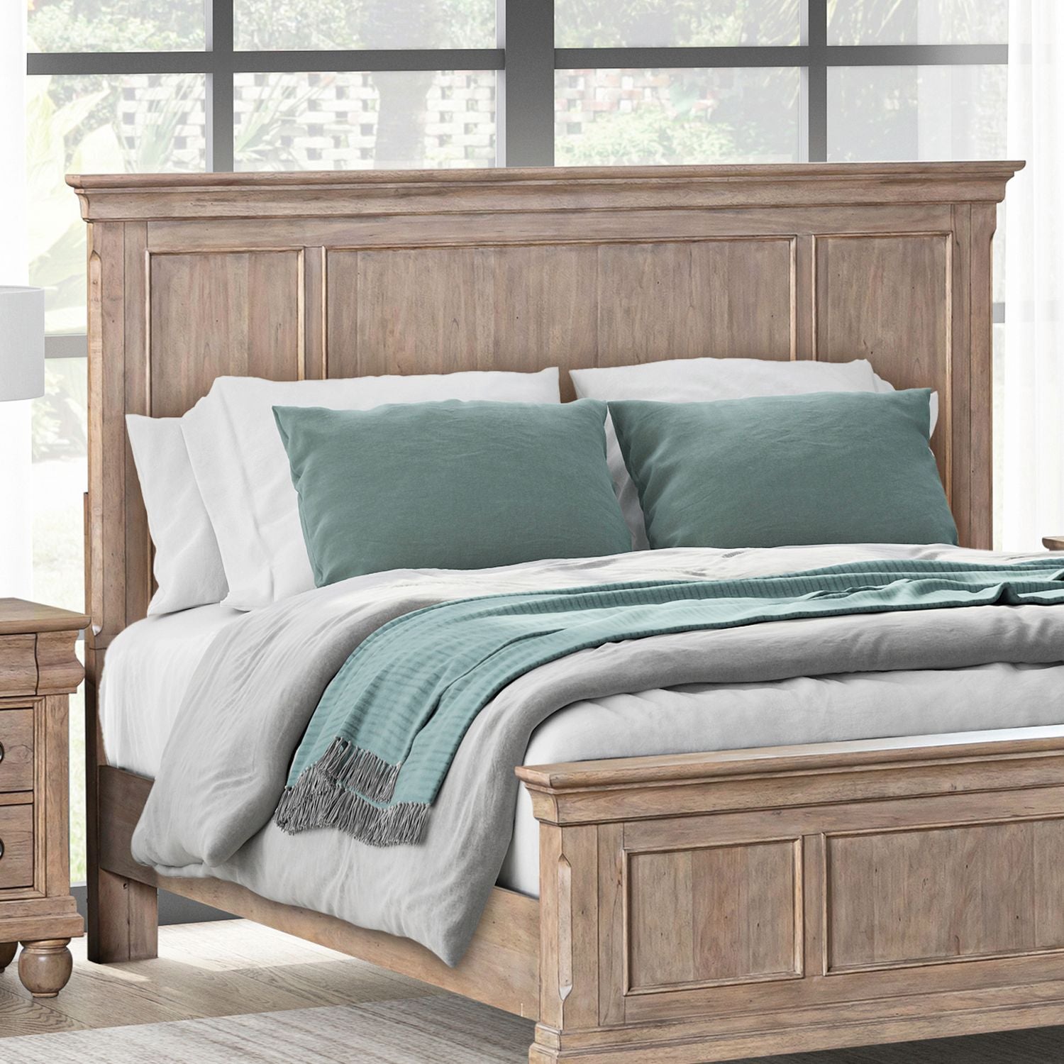 King Panel Headboard