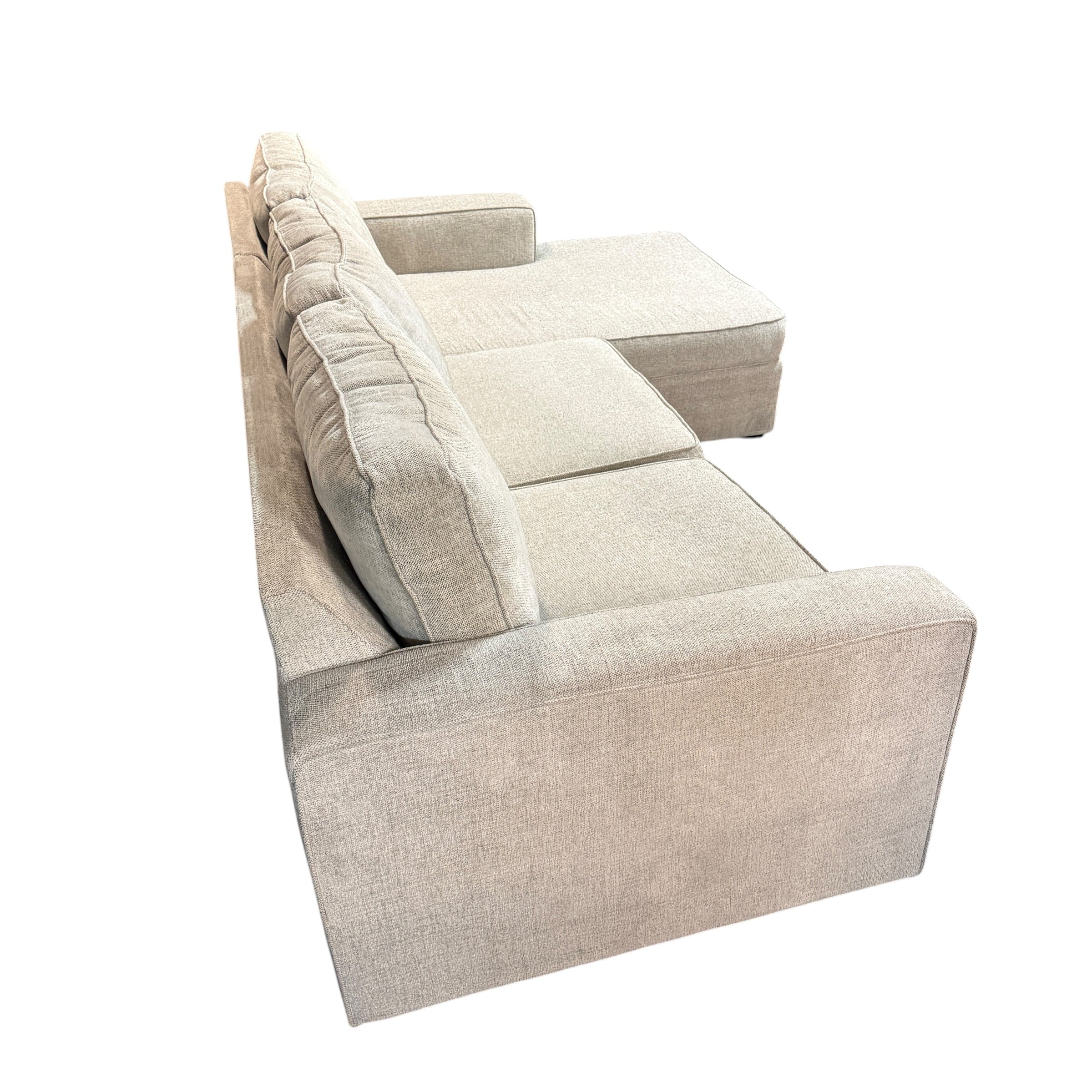 Sectional with RAF Chaise in Gray