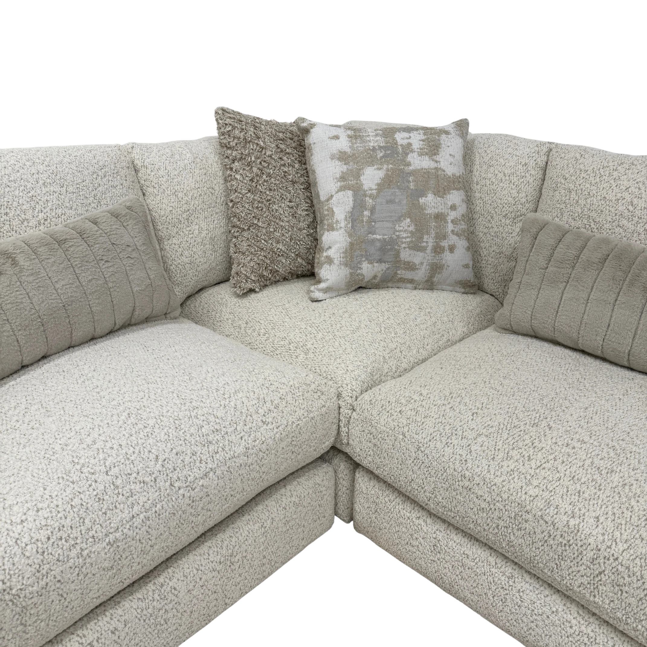 Juniper 6-Piece U-Shape Sectional with Ottoman