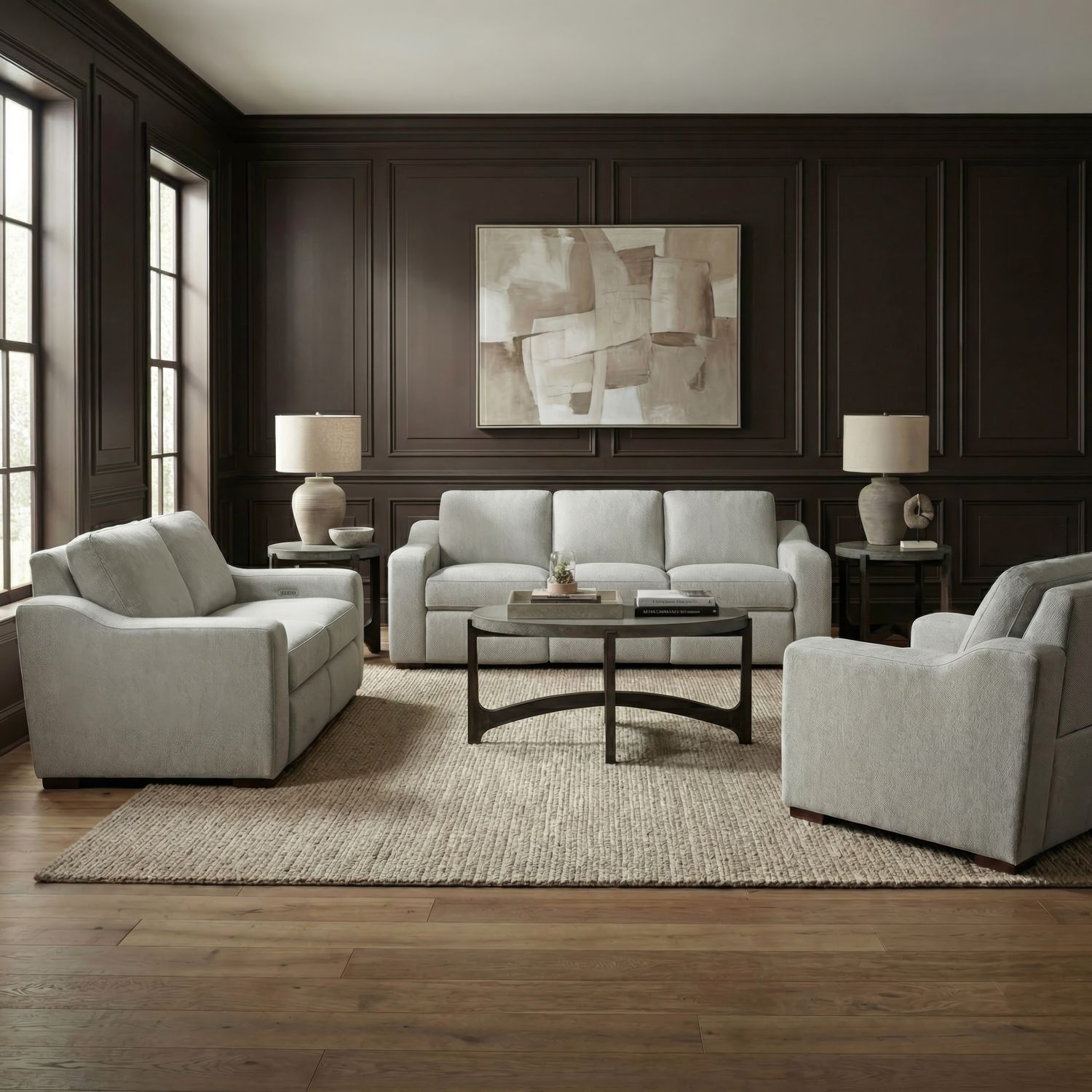 Sofa w/ Loveseat & Recliner