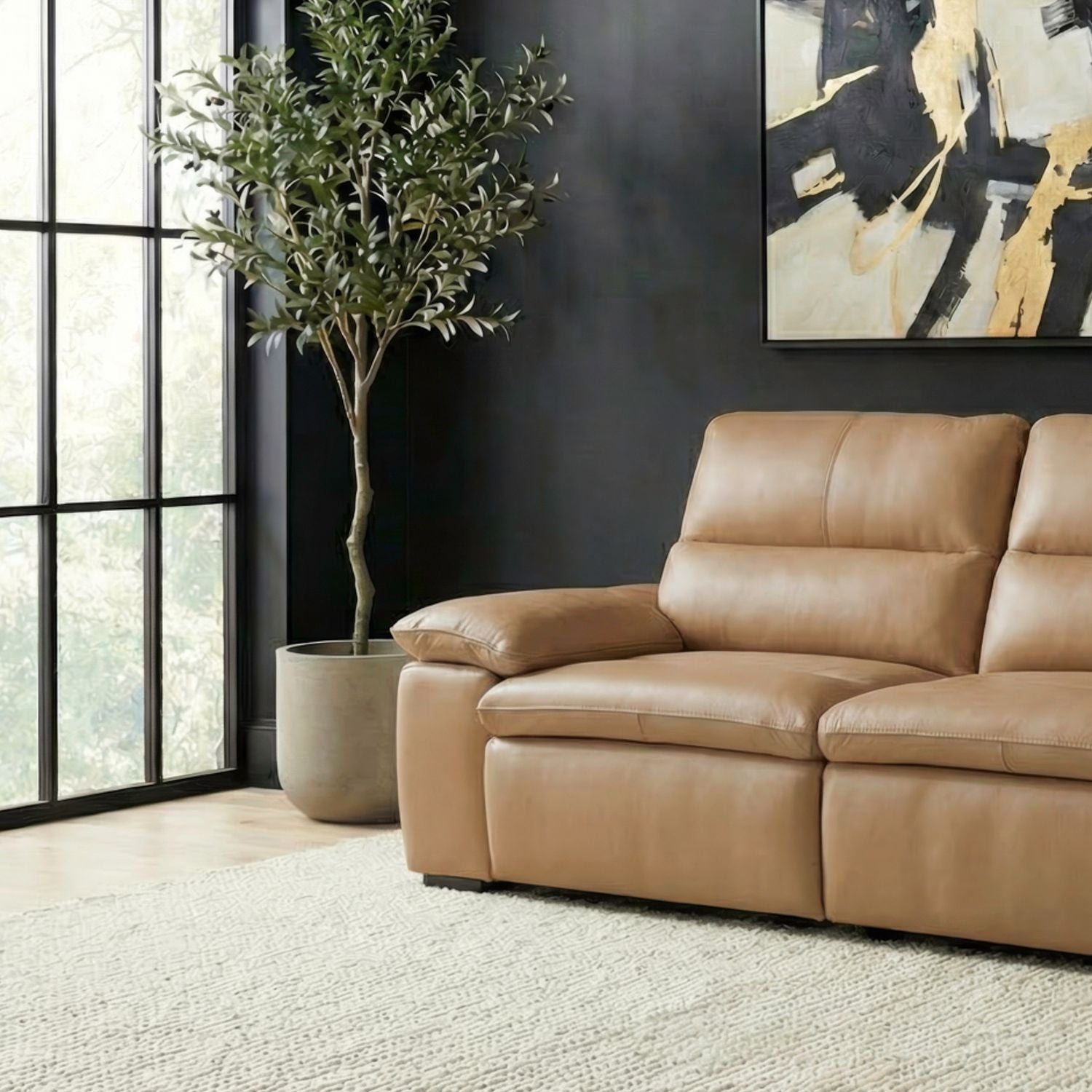 L Arm Power Chaise