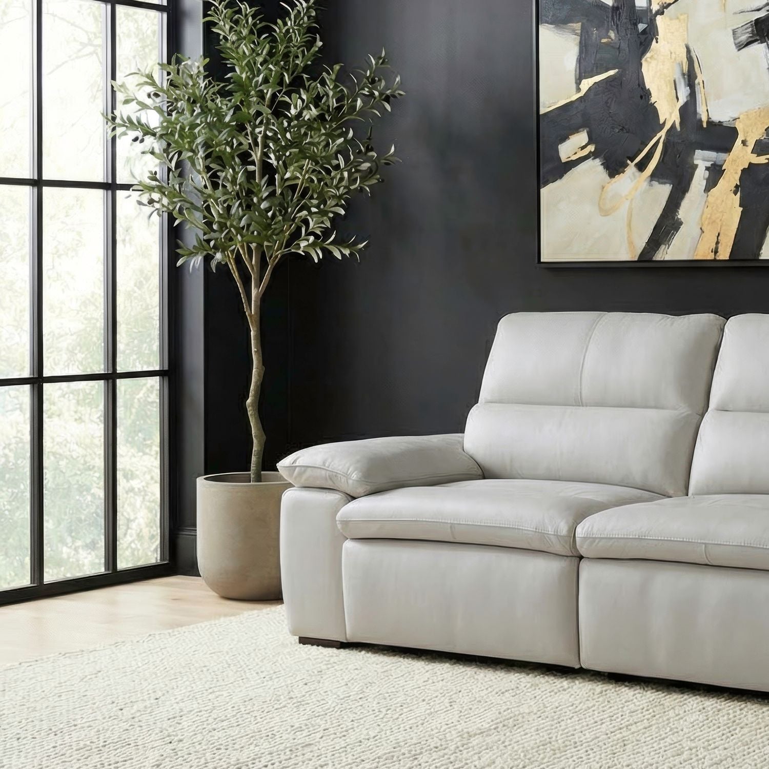 L Arm Power Chaise