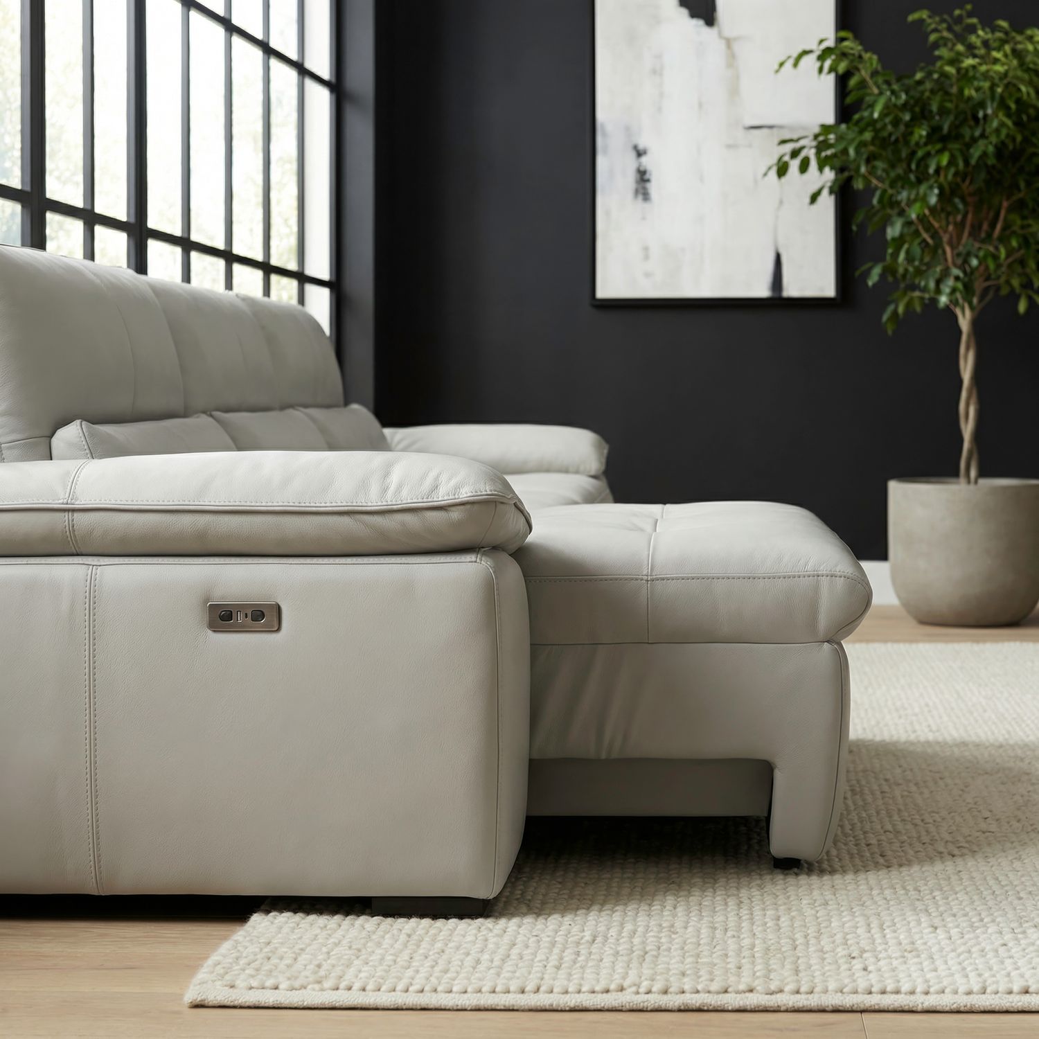 R Arm Power Chaise