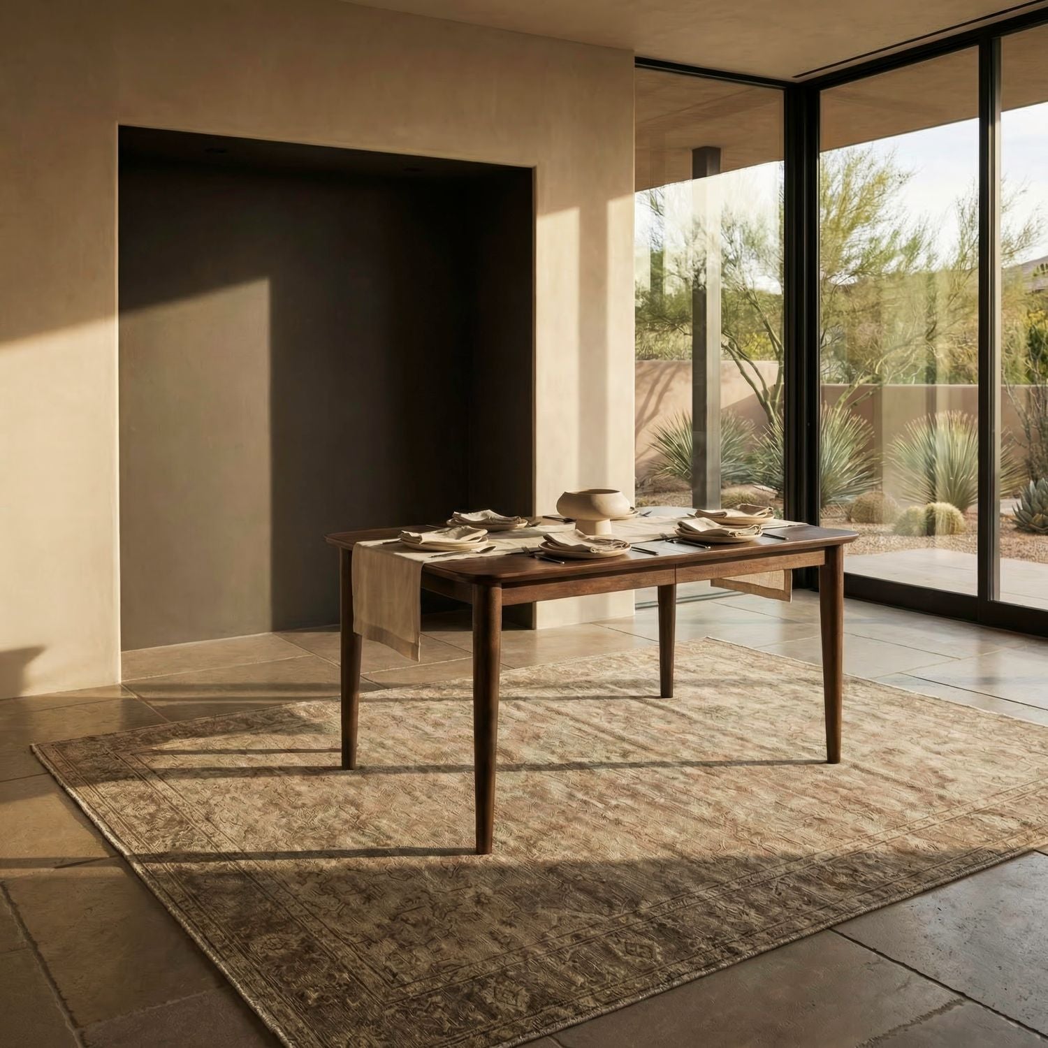 Rectangular Leg Table