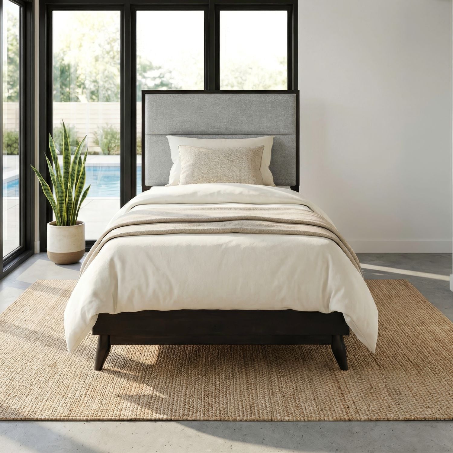 Full Uph Platform Bed